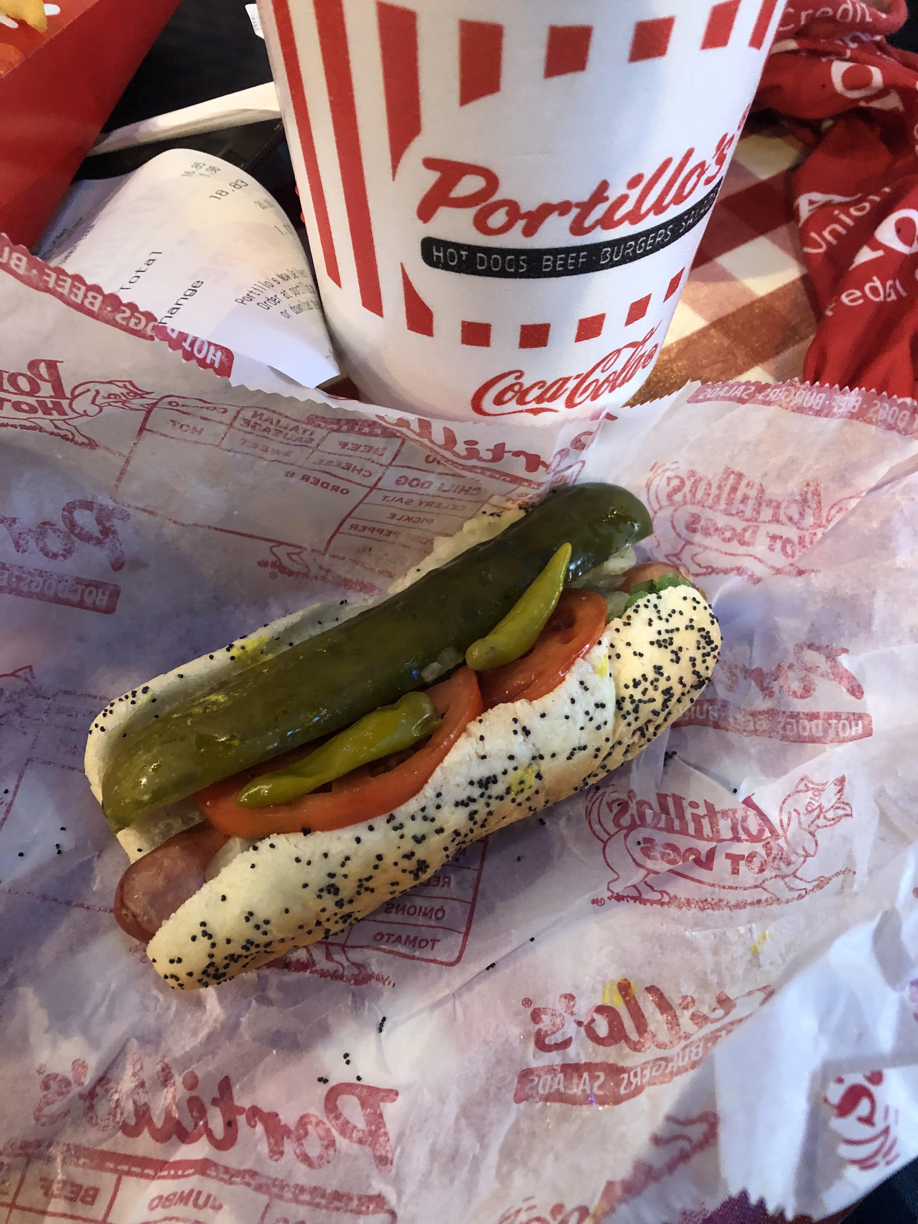 [i ate] Chicago style hot dog r/food