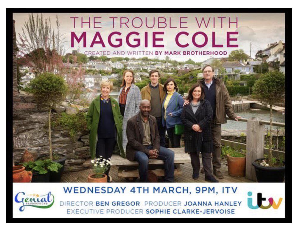 New Dawn French series “The Trouble With Maggie Cole” costarring Mark