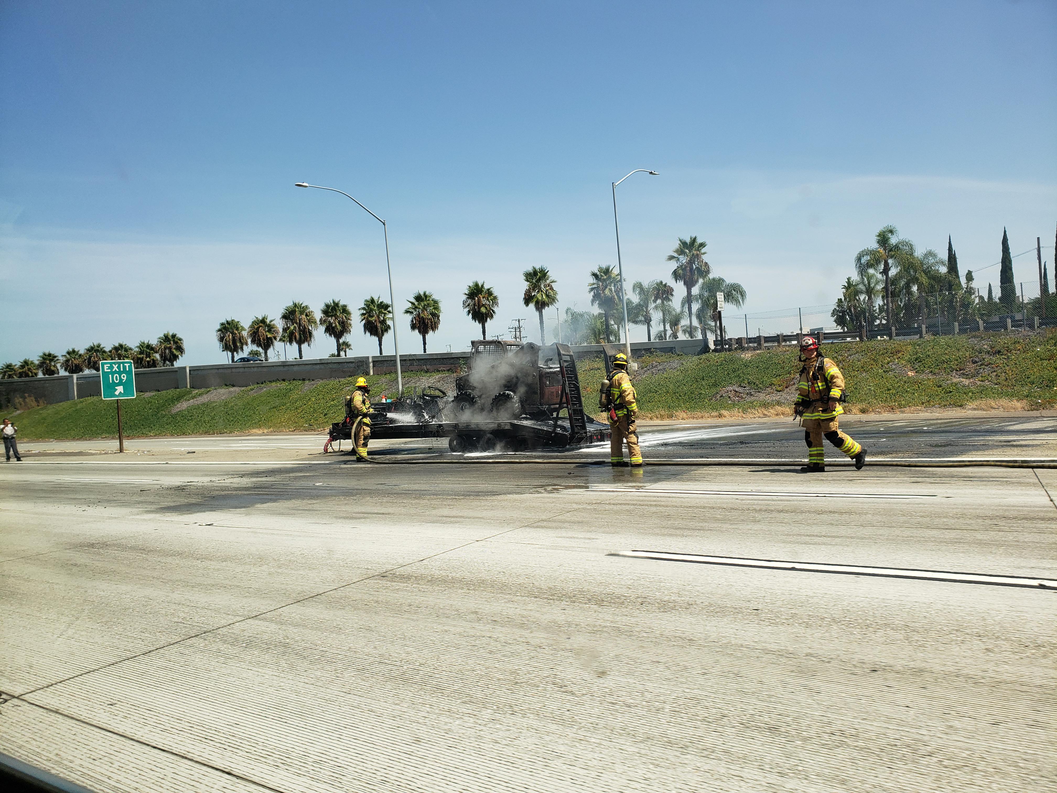 Caught fire on the freeway r/Wellthatsucks