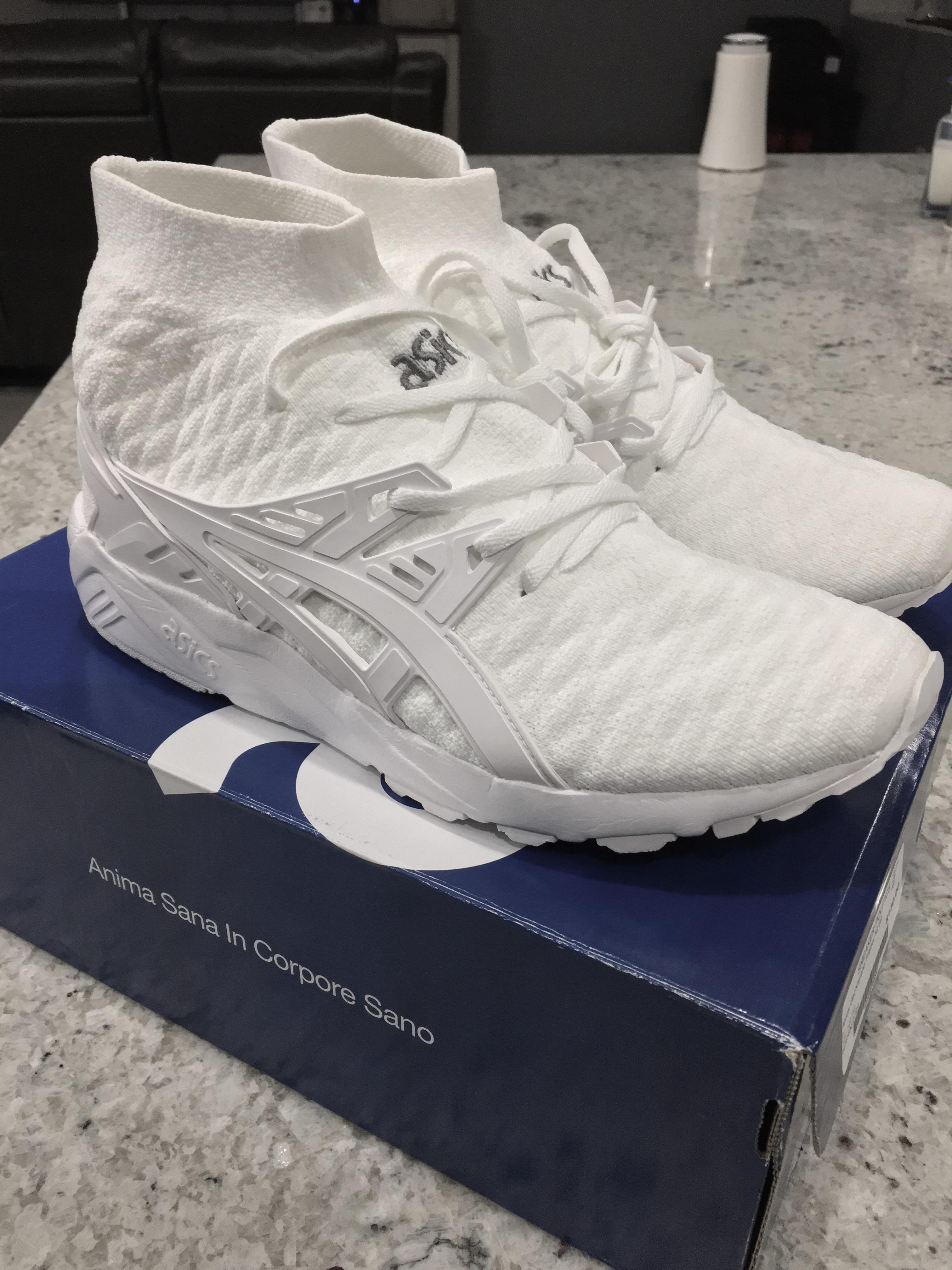 [Pickup] My first all white shoe. Asics GelKayano Trainer Knit MT