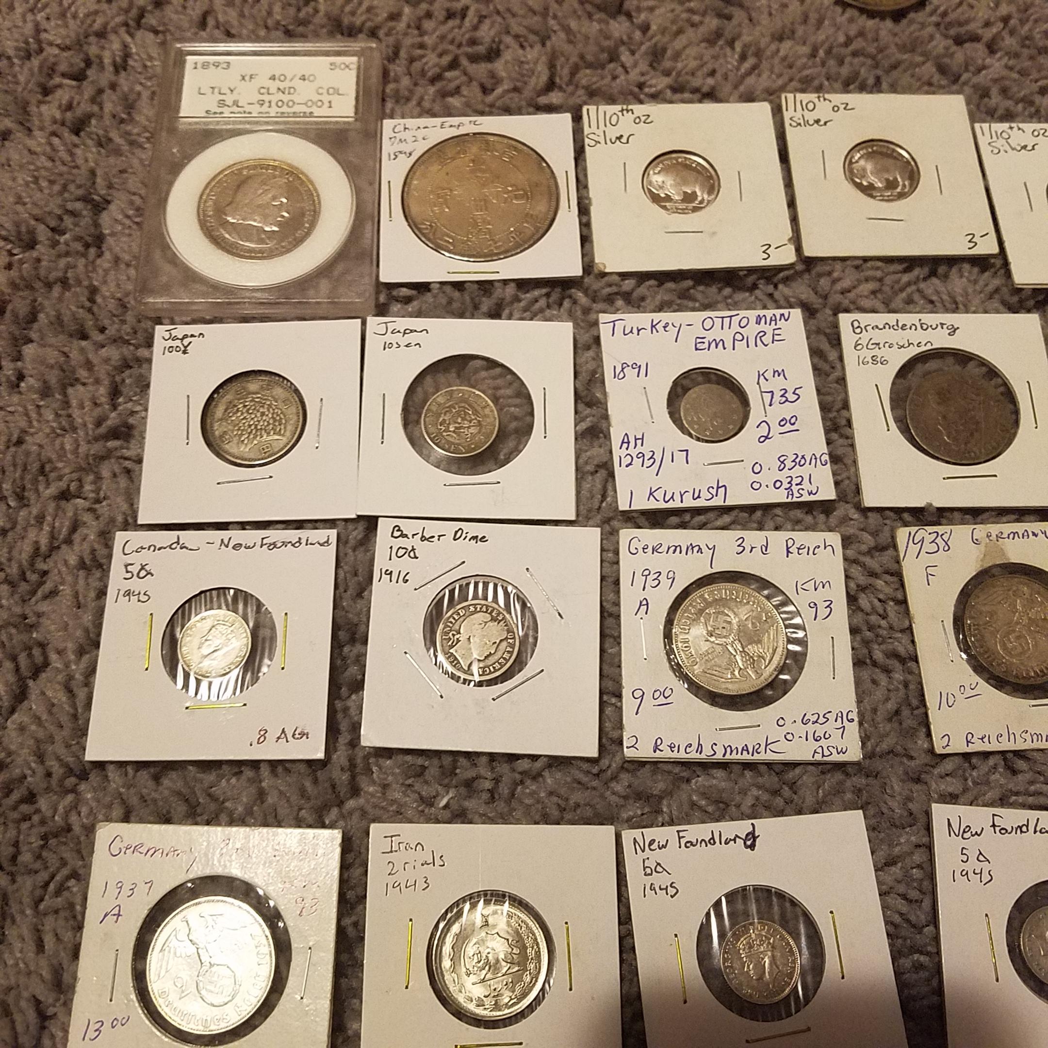 Part of my silver collection r/coins