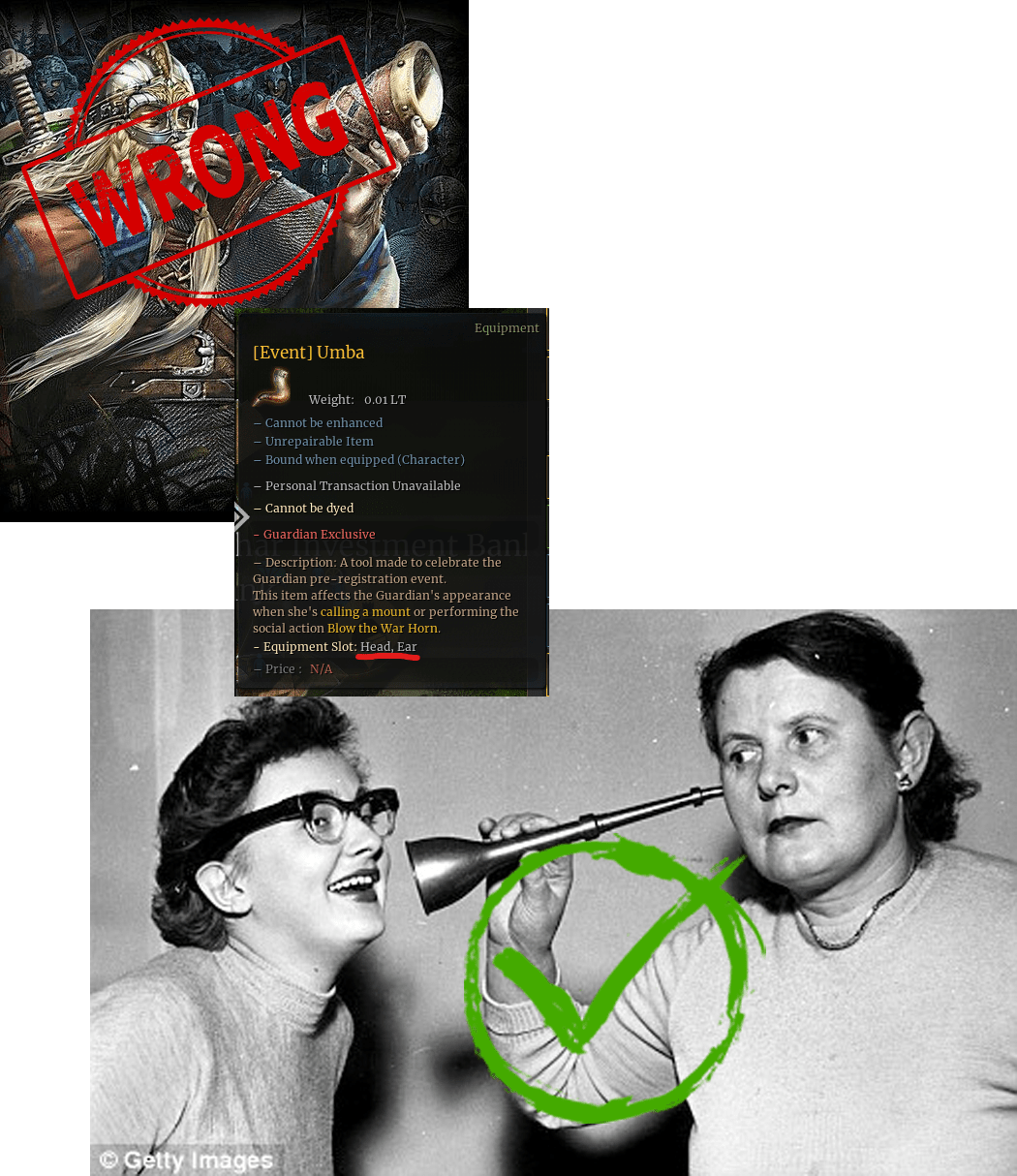 Guardian needs some hearing aids, it seems.