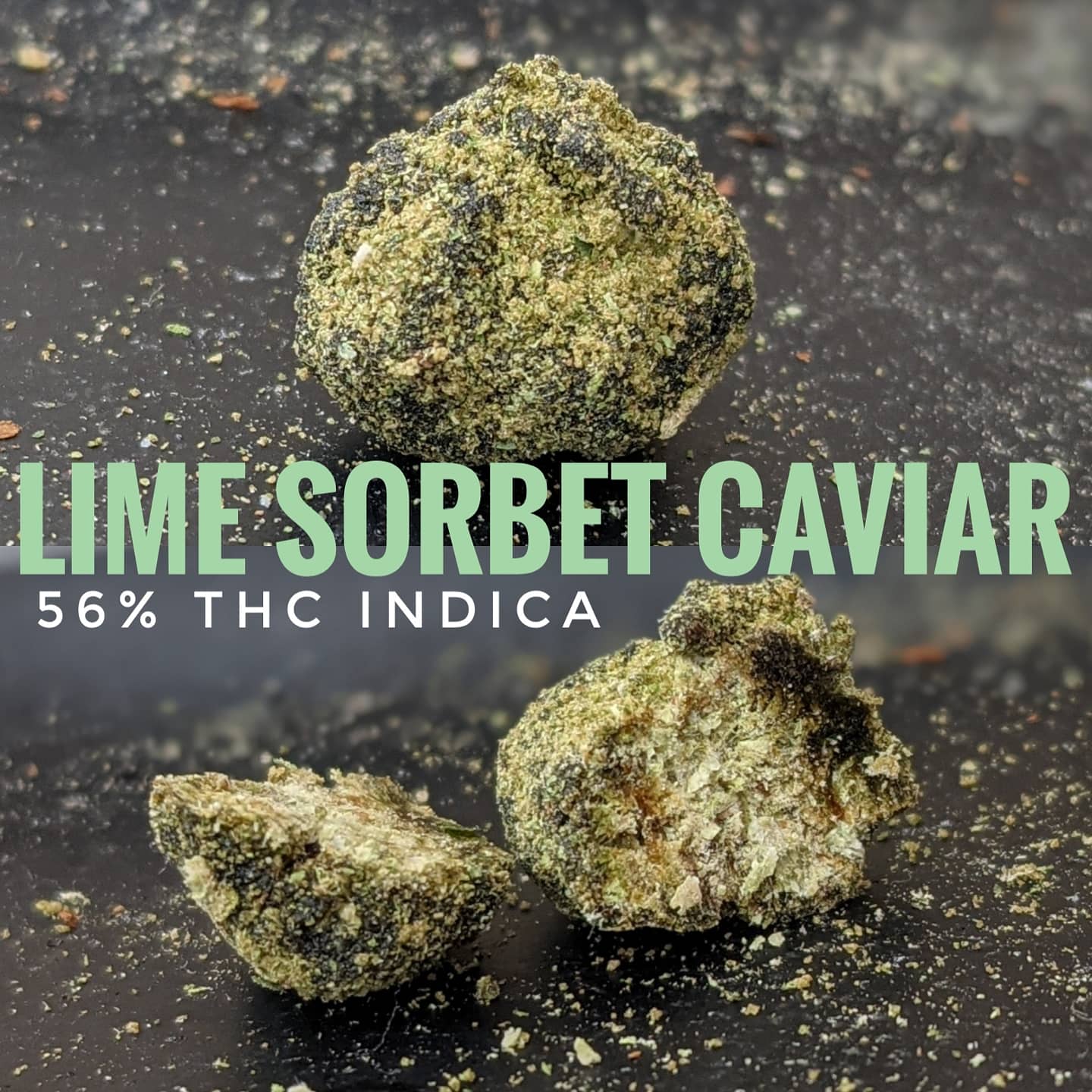 Lime sorbet caviar by cresco 56 THC follow marijuanatrauma for more