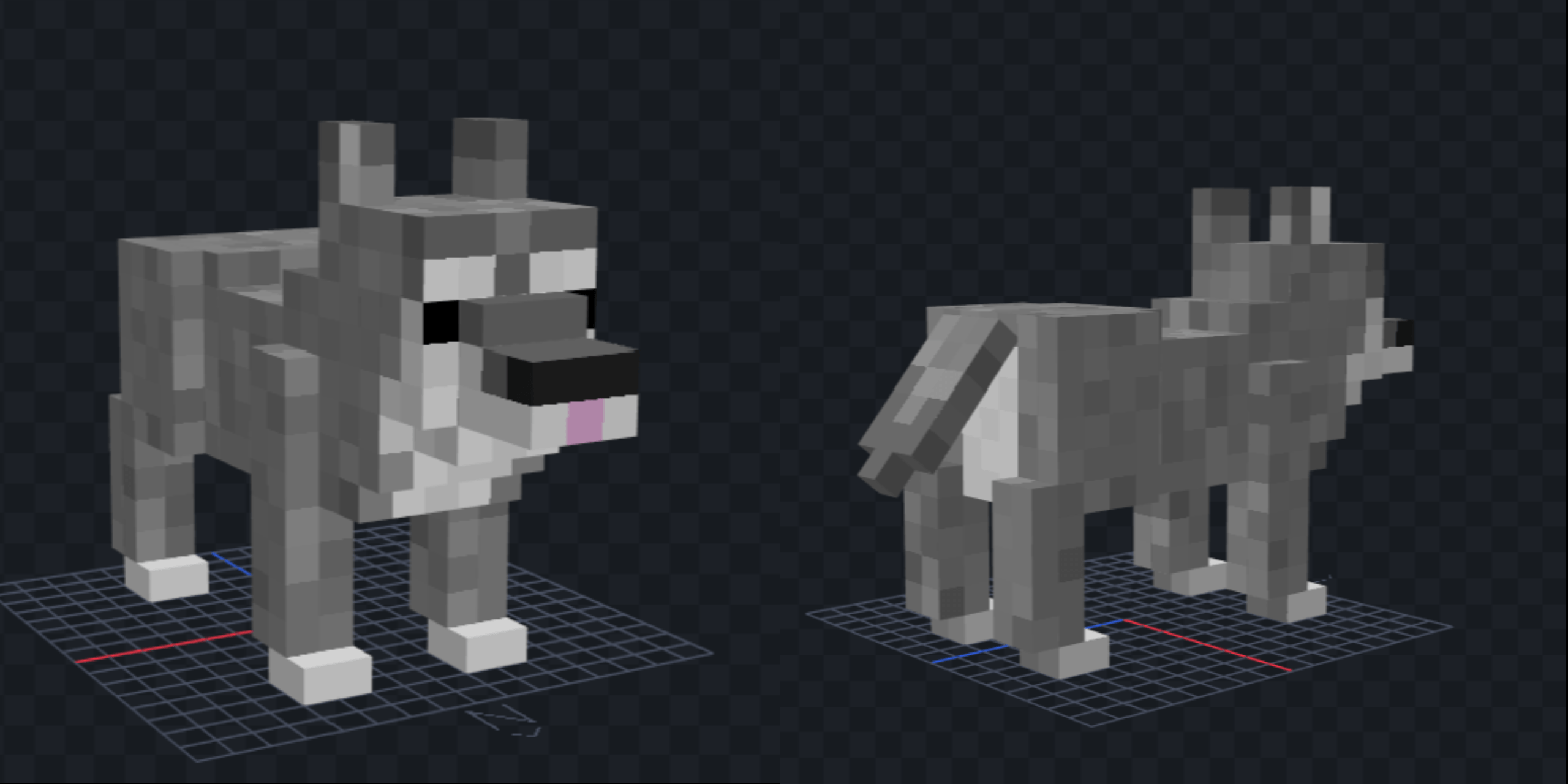 How to use blockbench minecraft portnot