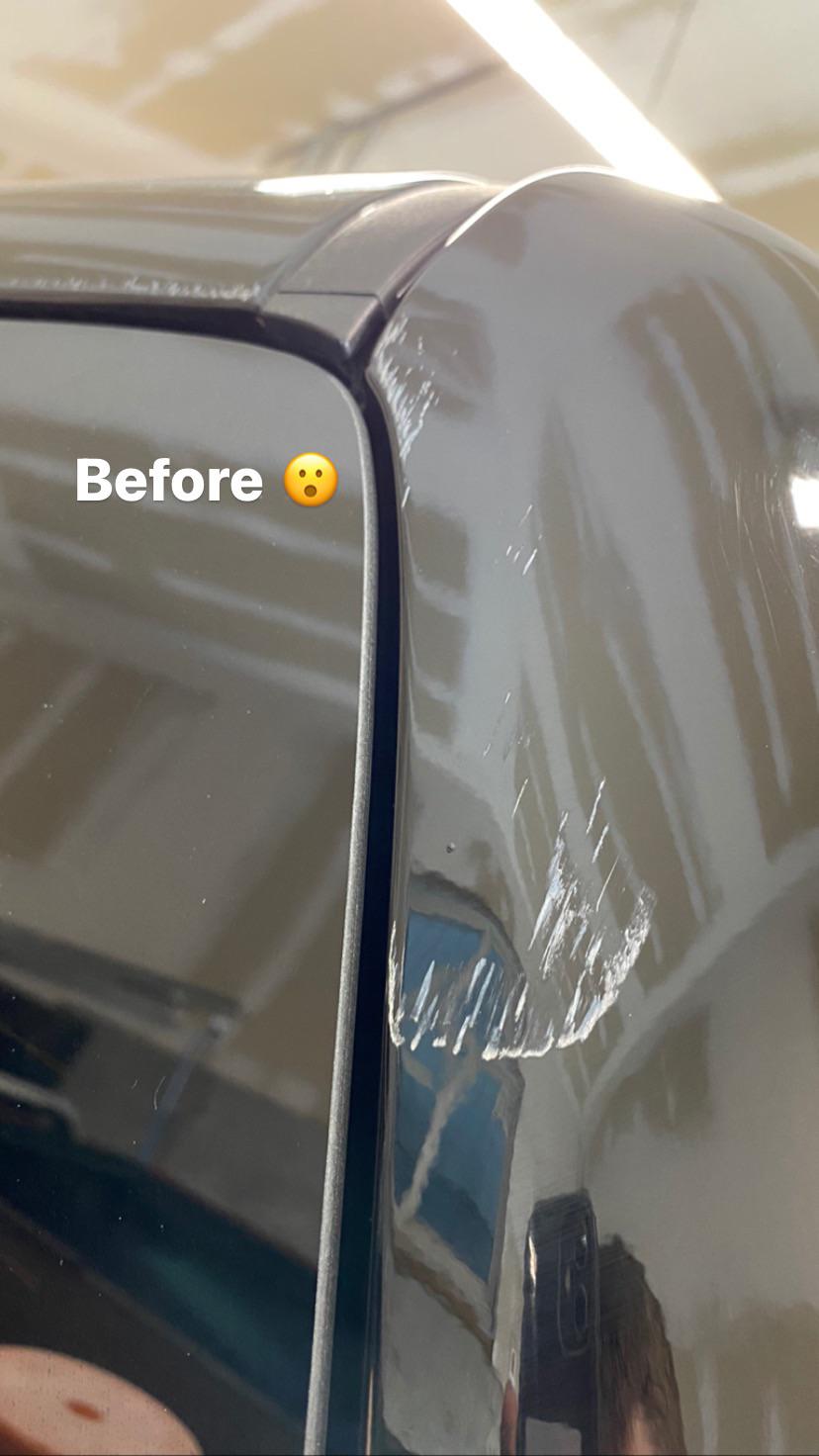 Finally got around to correcting my personal car. Ended up doing a