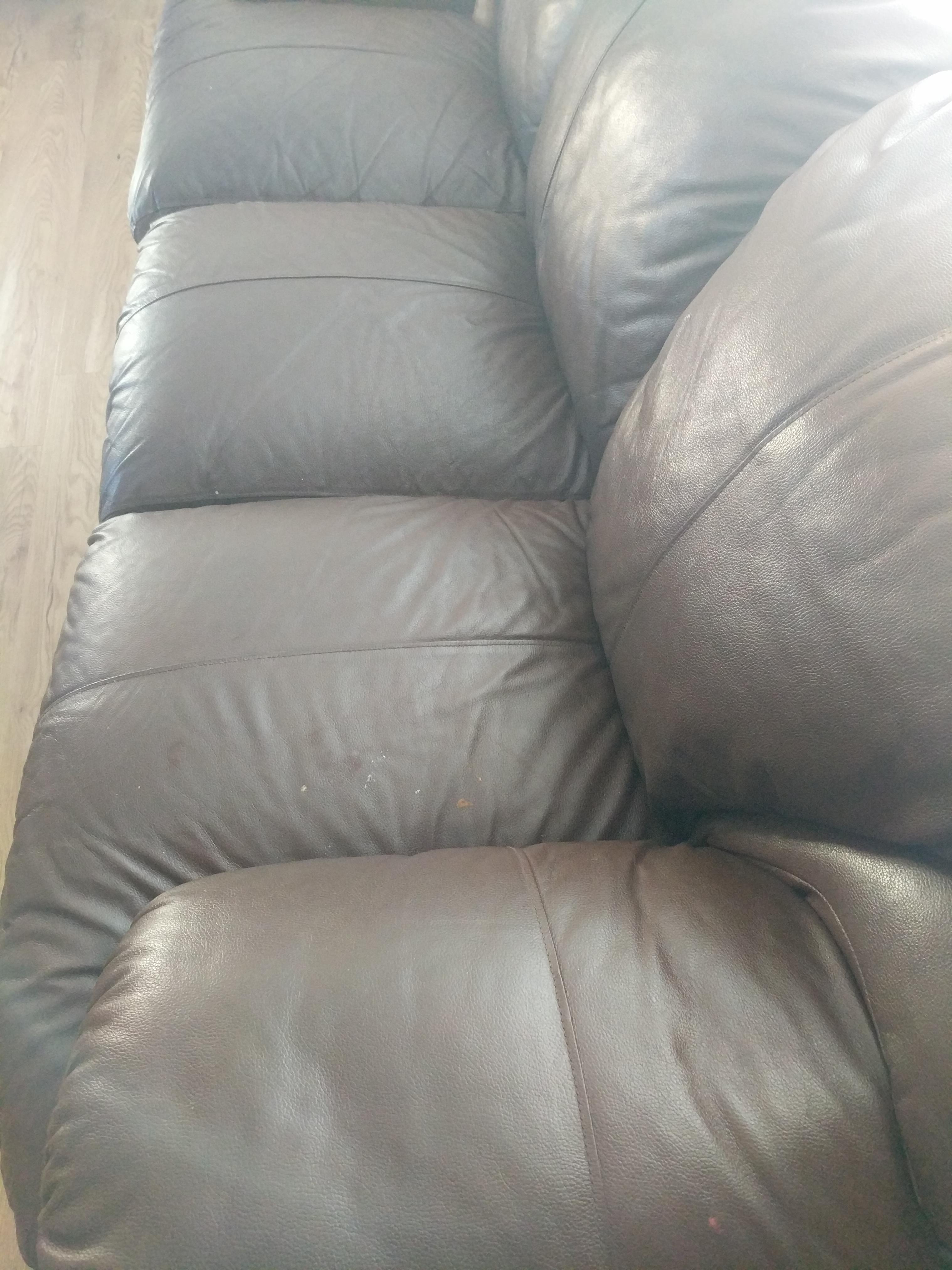 Leather couches. Smell of urine from an accident. r/CleaningTips