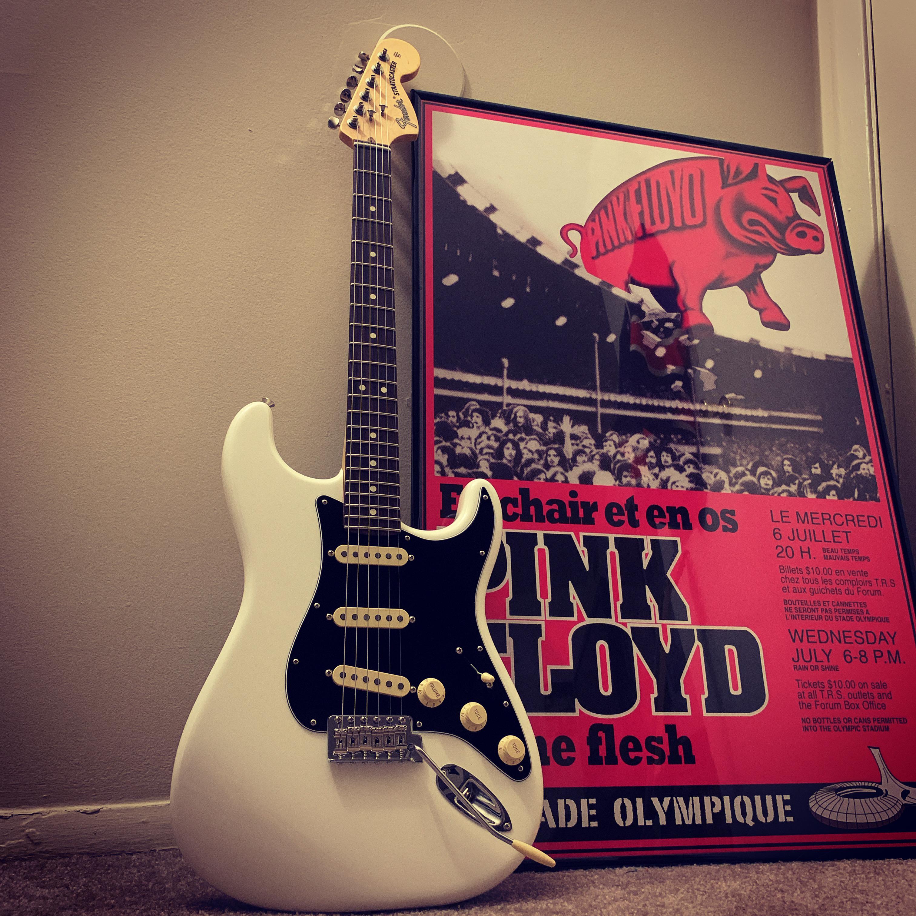 Finally upgraded from a beginners guitar and since David Gilmour