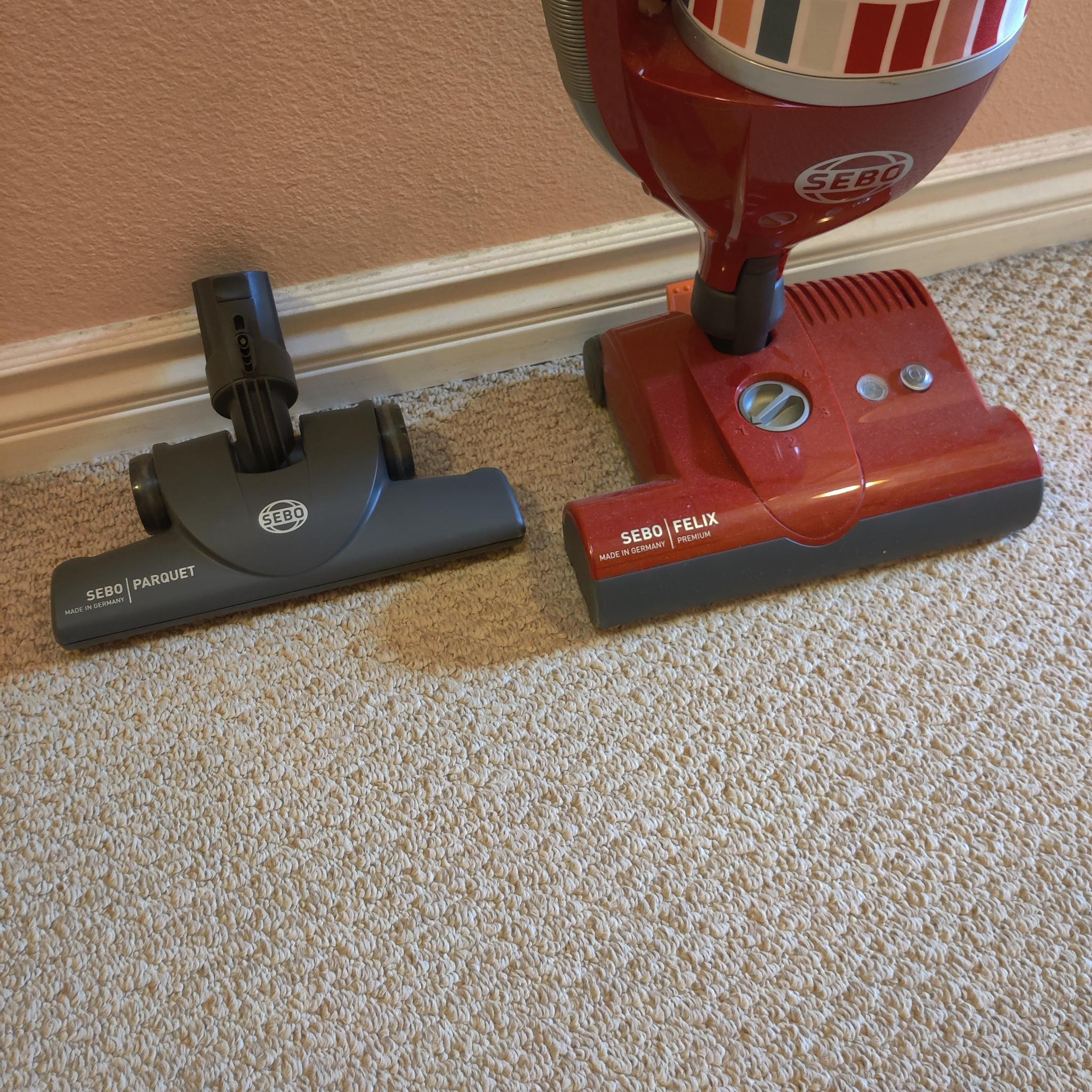 I'll start by saying that this is a great vacuum. I had my Sebo Felix