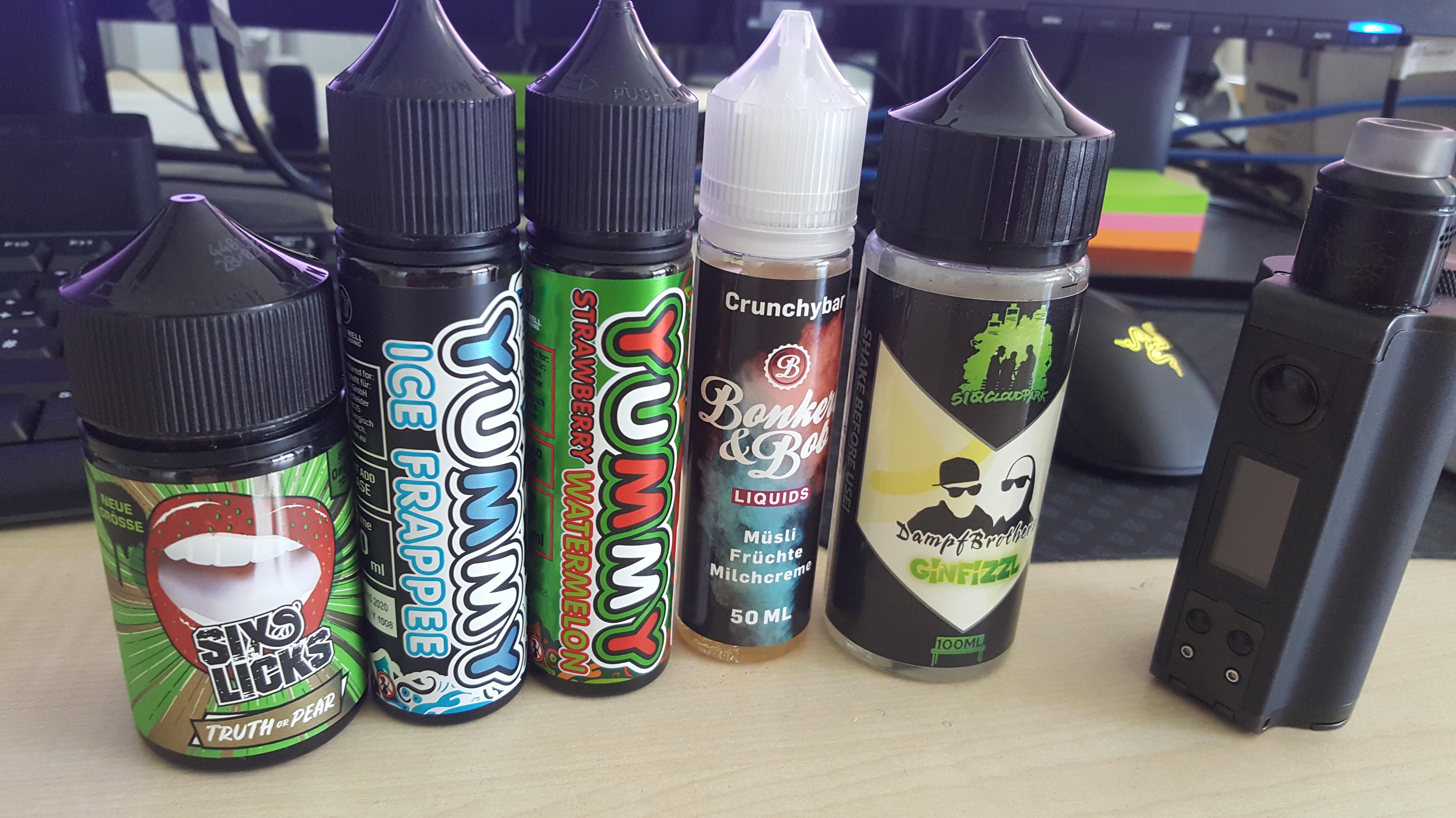 Wanted to try new juices, filtered by prize. Got all those for 30€ and
