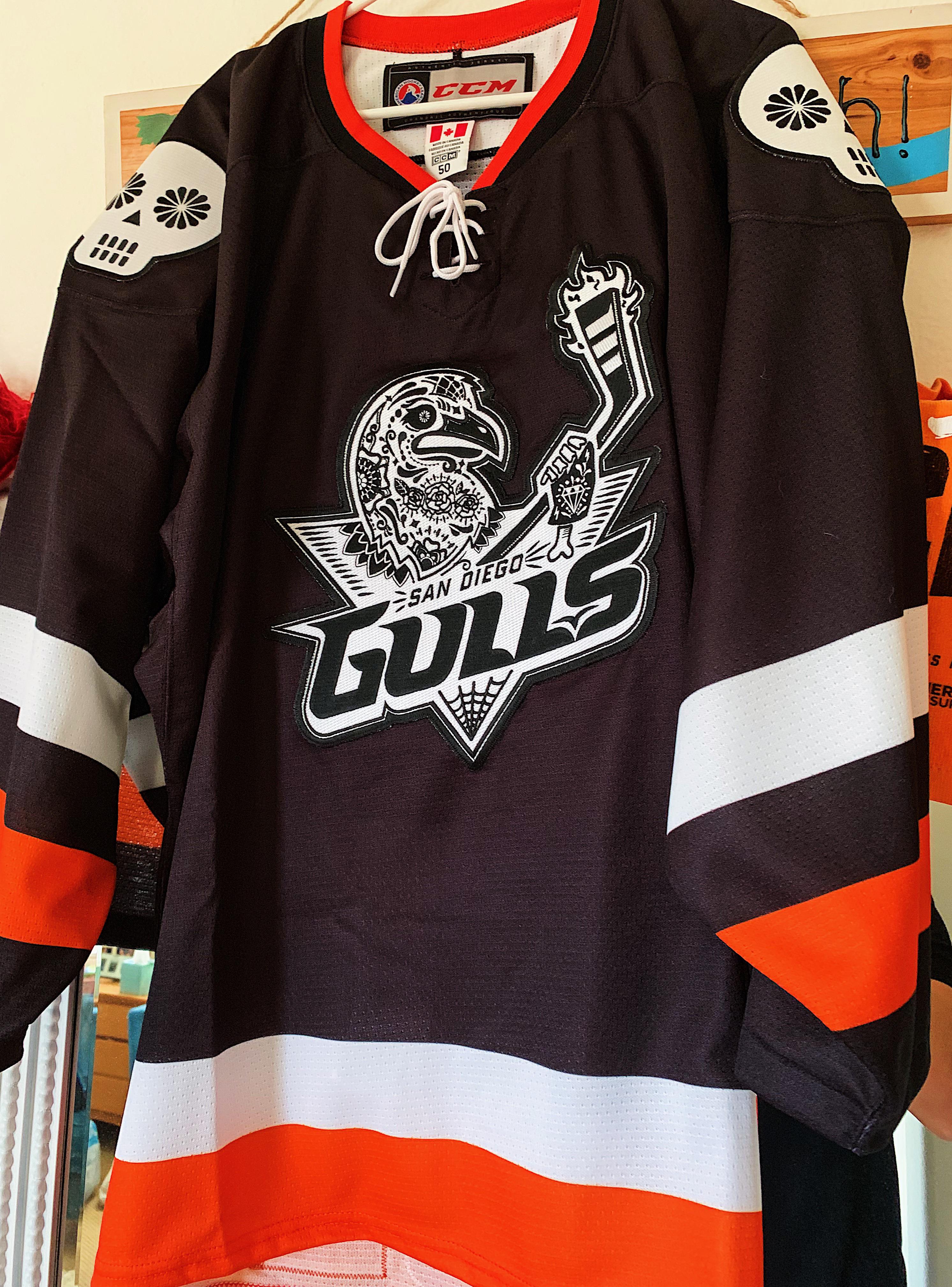 San Diego Gulls “Gulls and Goblins” Jersey r/hockeyjerseys