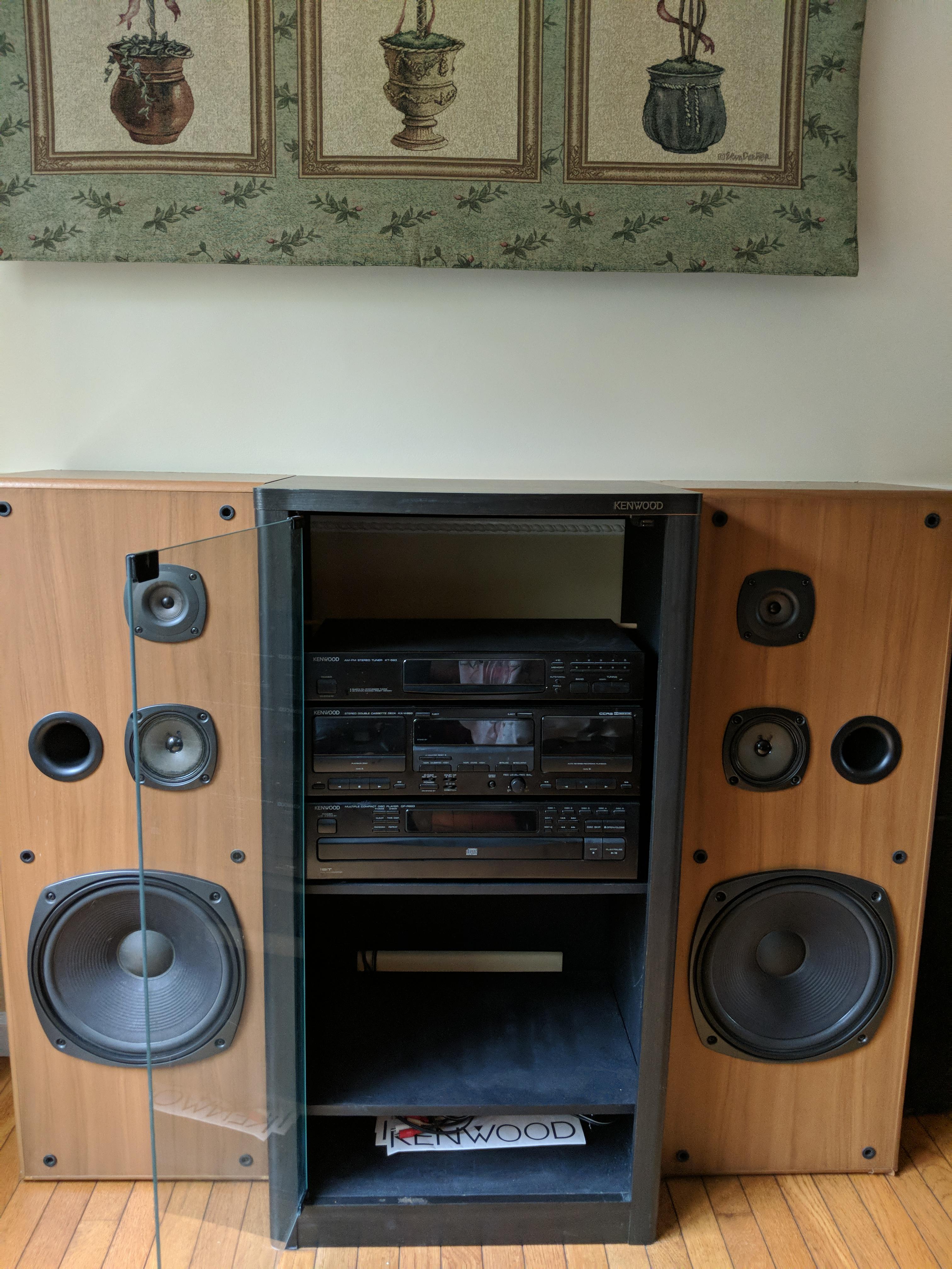 Any one familiar with these Kenwood speakers? Model? I believe they are