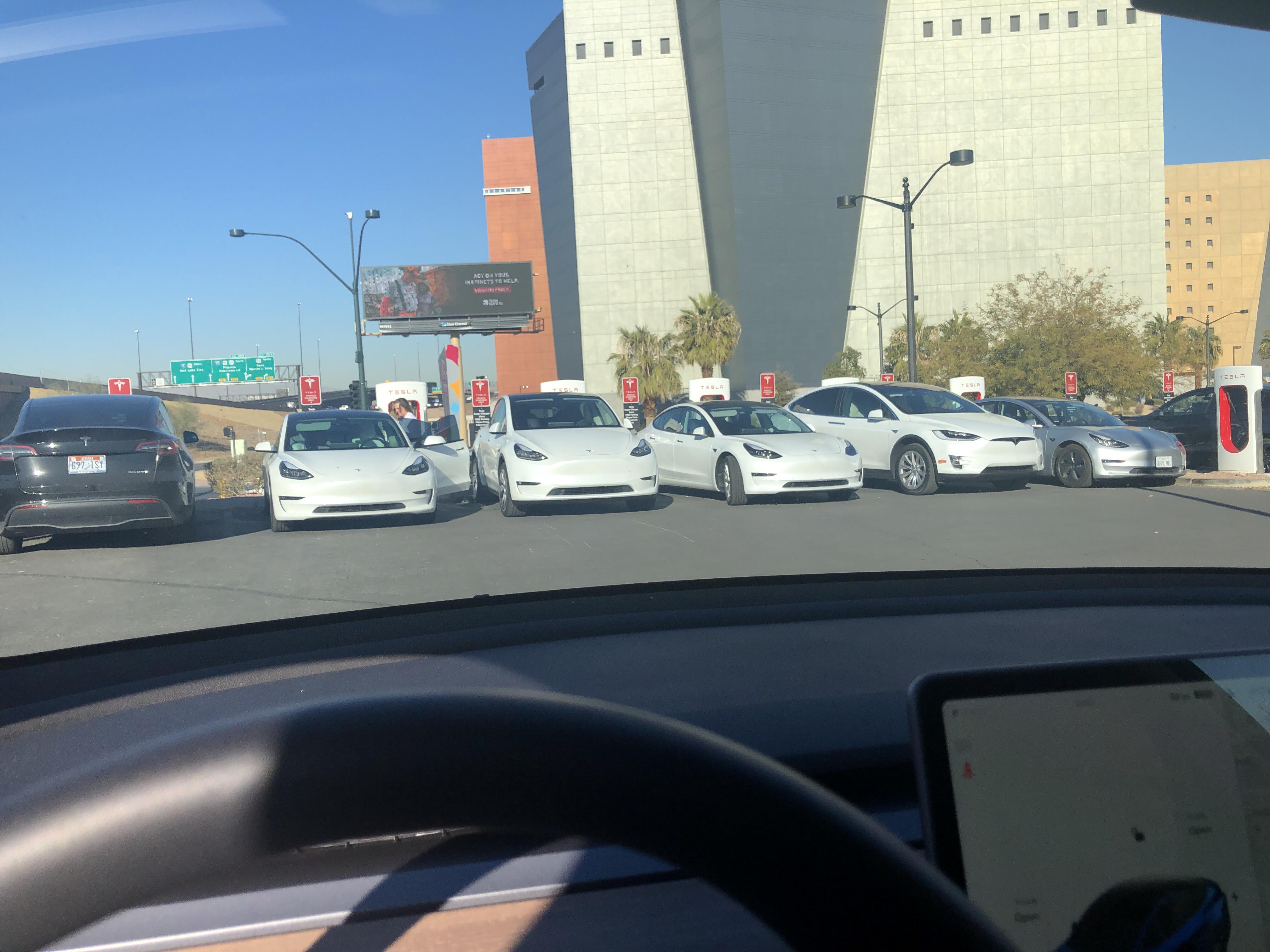 Need more supercharger near Vegas strip r/TeslaLounge