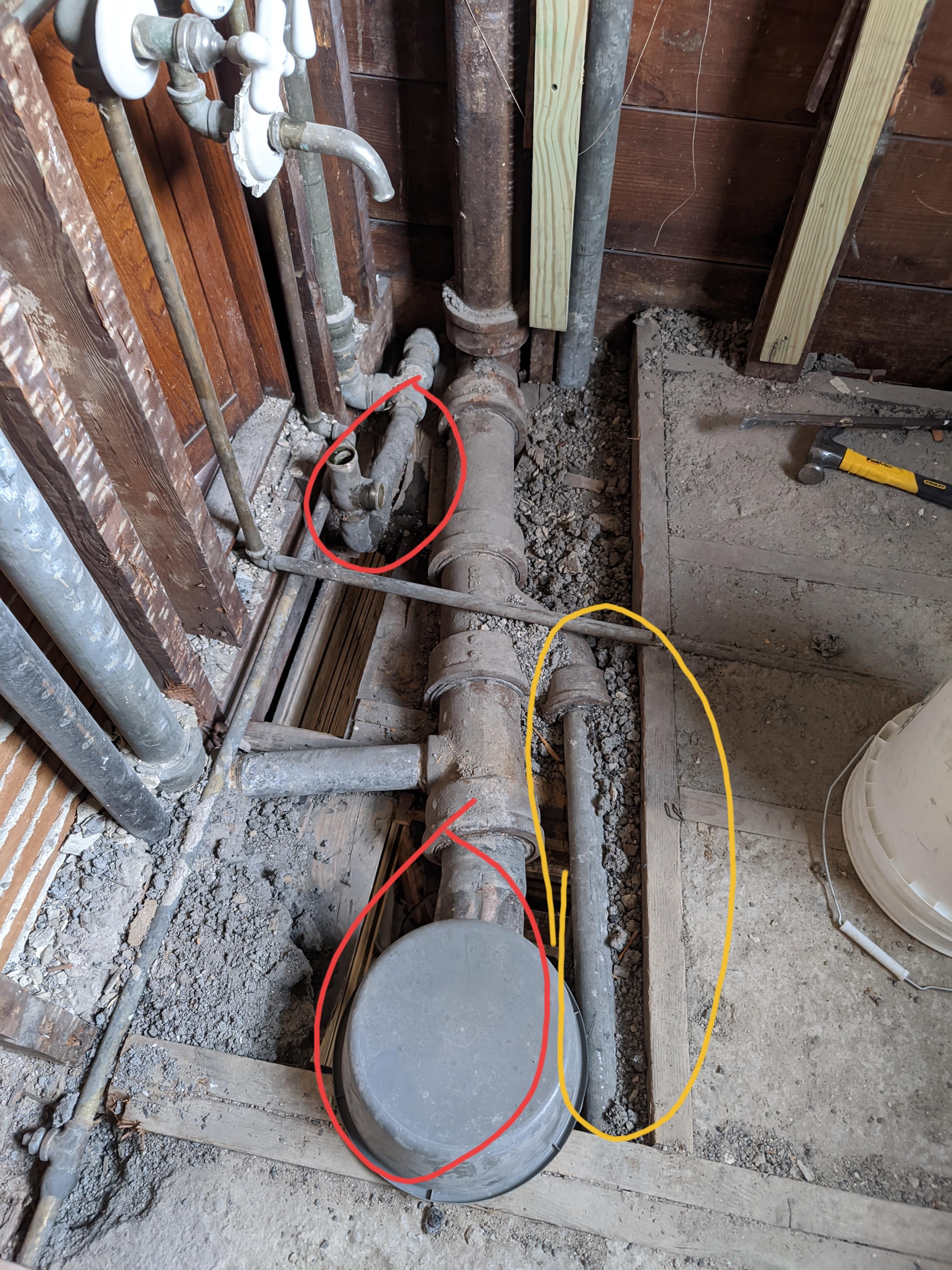Lead pipe Removal (see info below) r/askaplumber