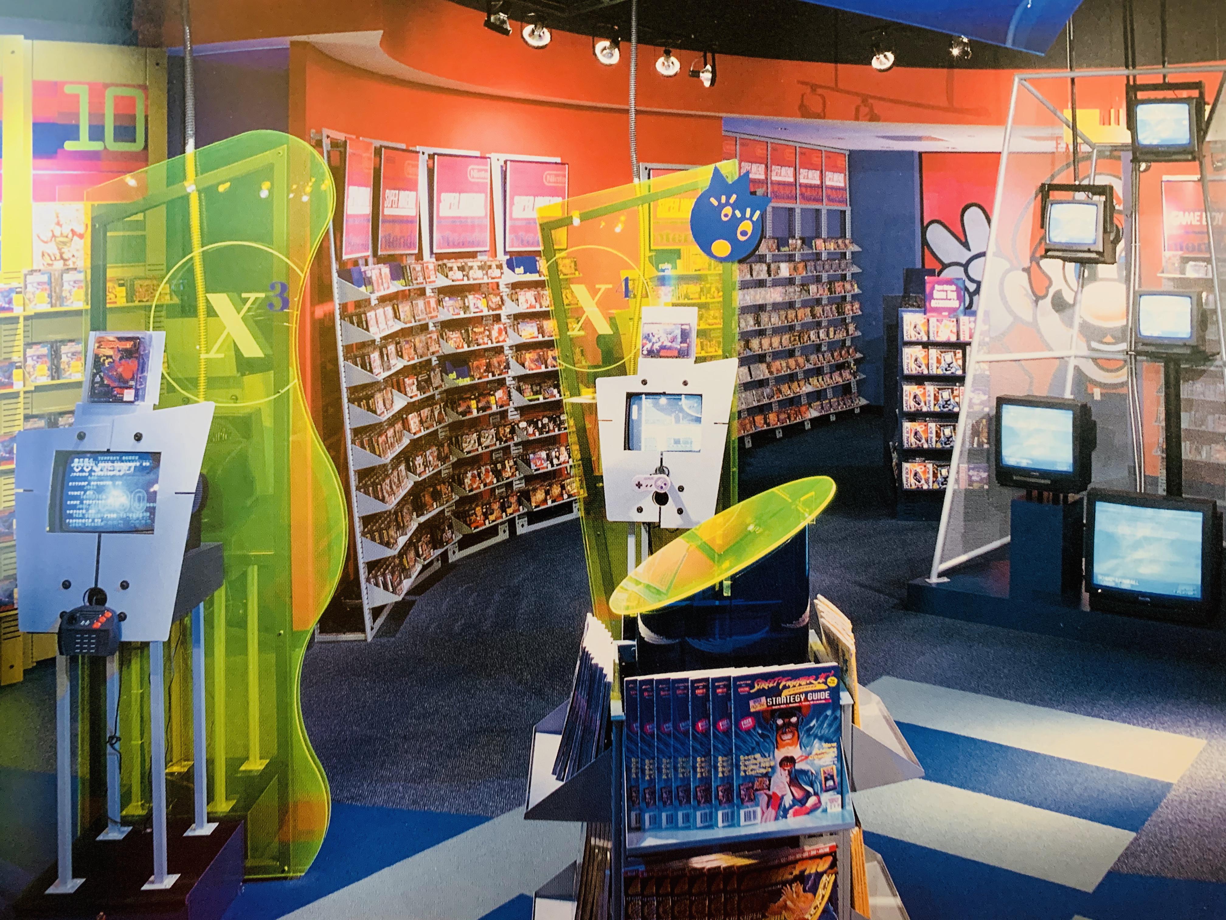 Blockbuster Games store circa 1995 r/retrogaming