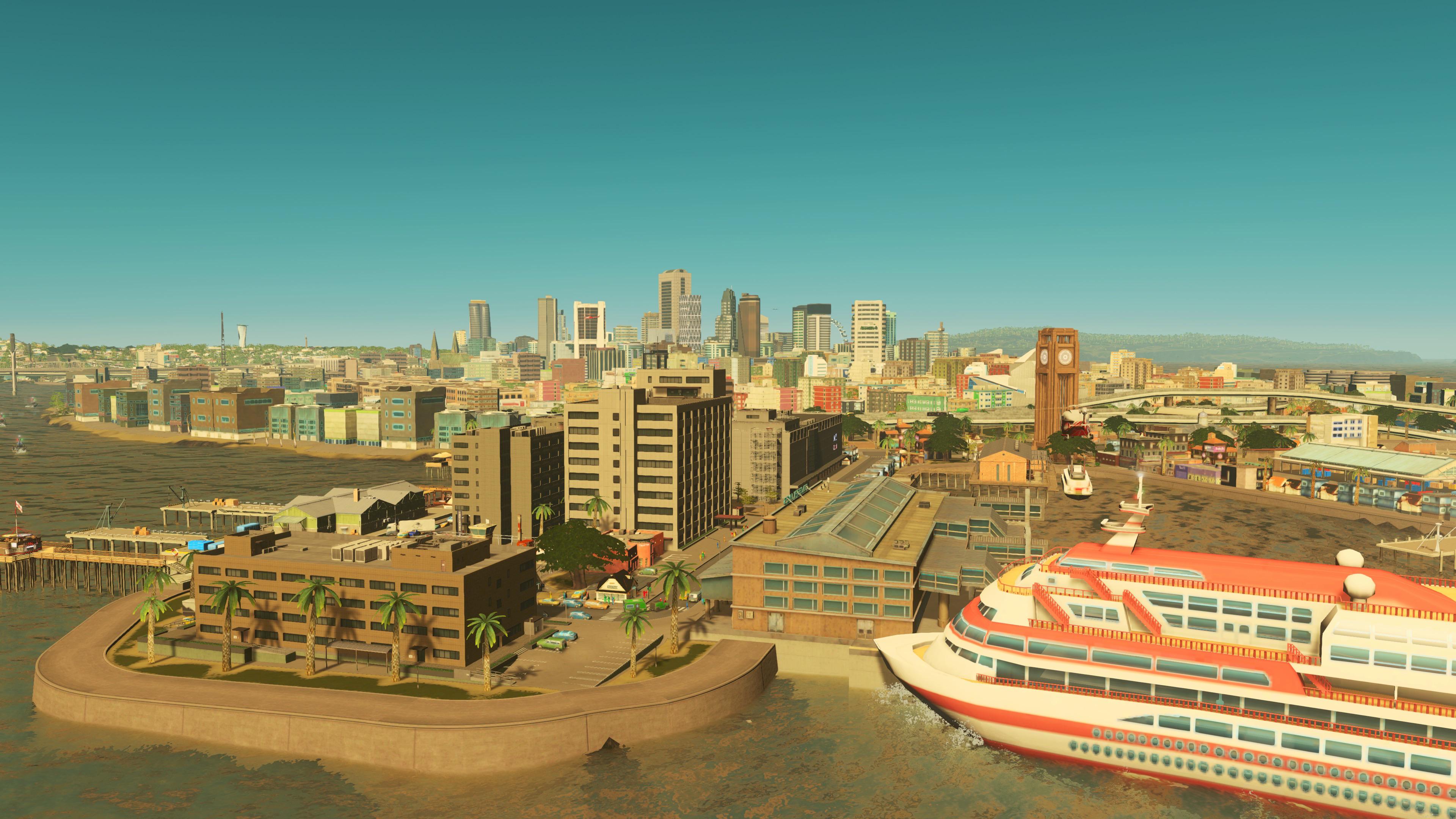 Sunset Harbor is awesome! r/CitiesSkylines