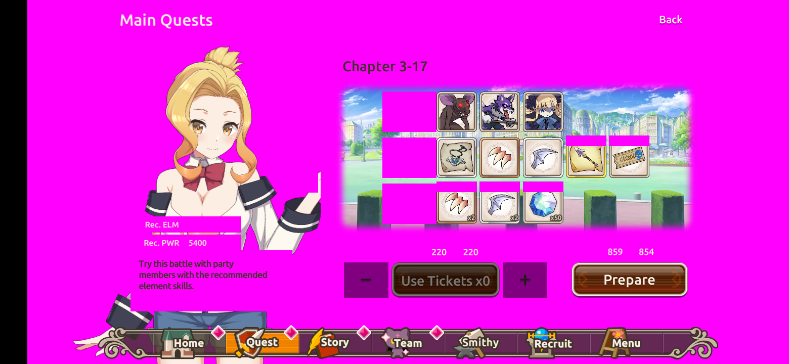 Screen goes pink and app closes after a few minutes of game. Any ideas how to fix? r/FantasticDays