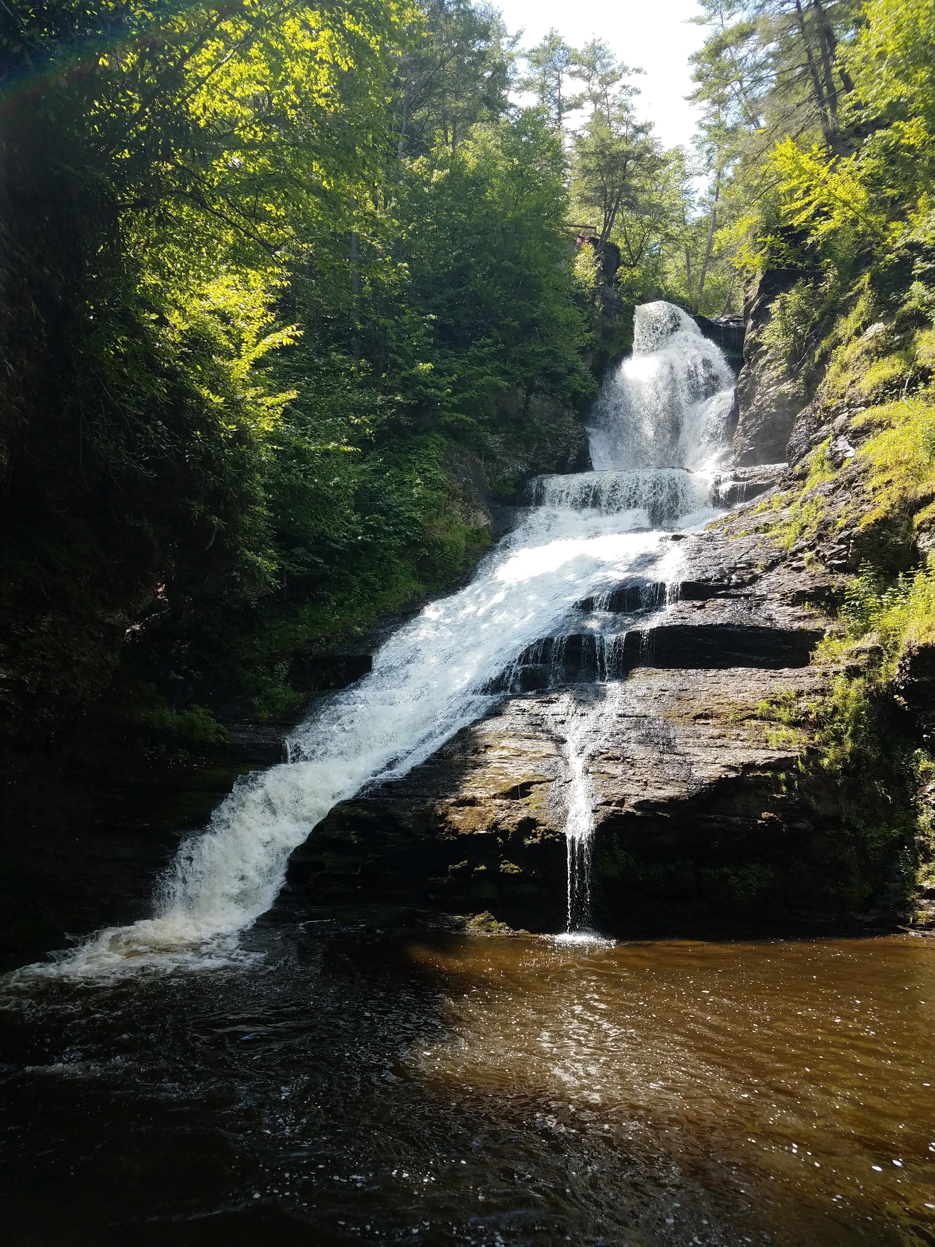 Dingman's Falls, Delaware Water Gap, PA r/CampingandHiking