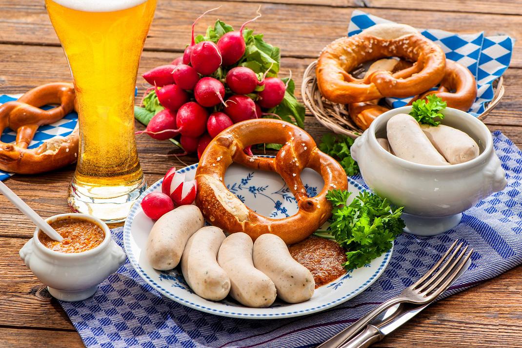 Traditional Bavarian breakfast r/europe