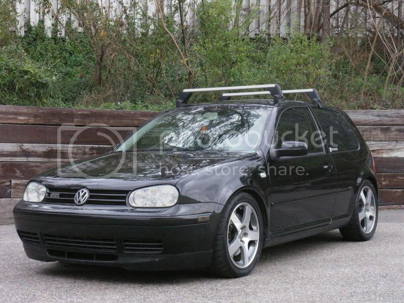 What weight can an original golf mk4 2 door roof and it's roof rack