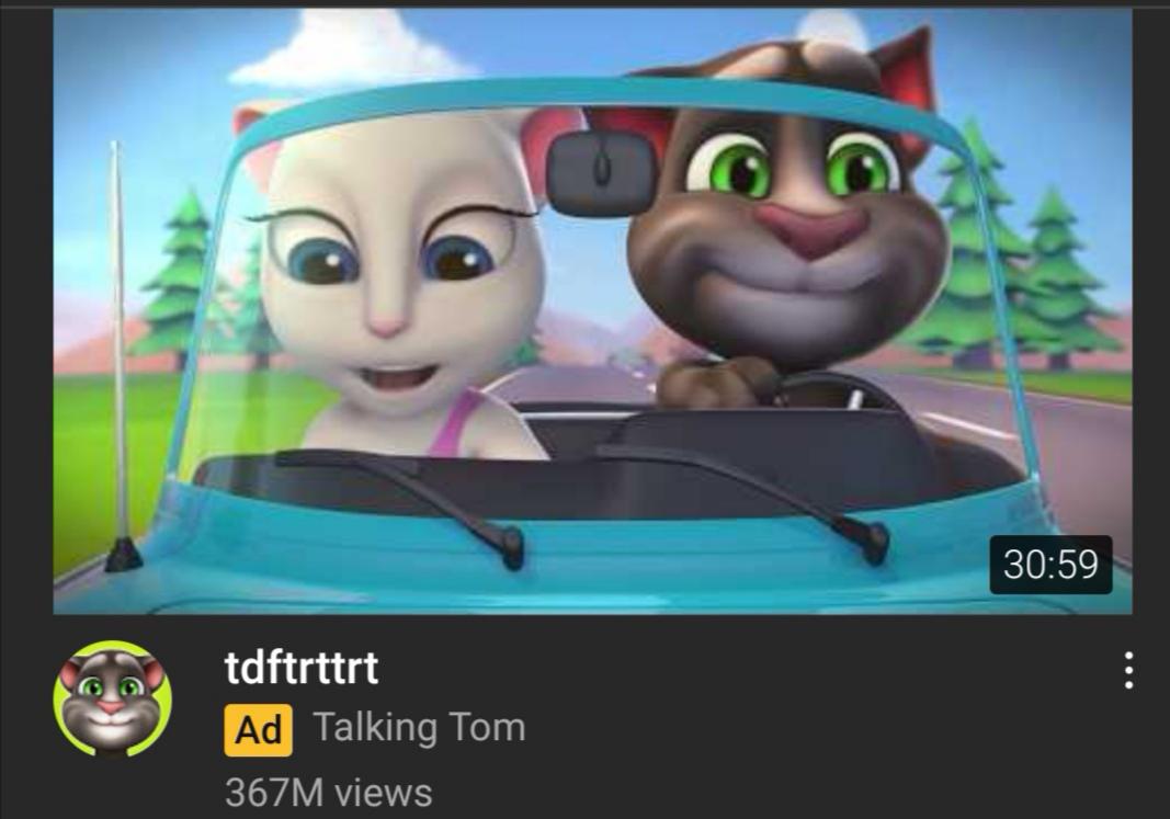 The name of this my talking tom ad r/ihadastroke