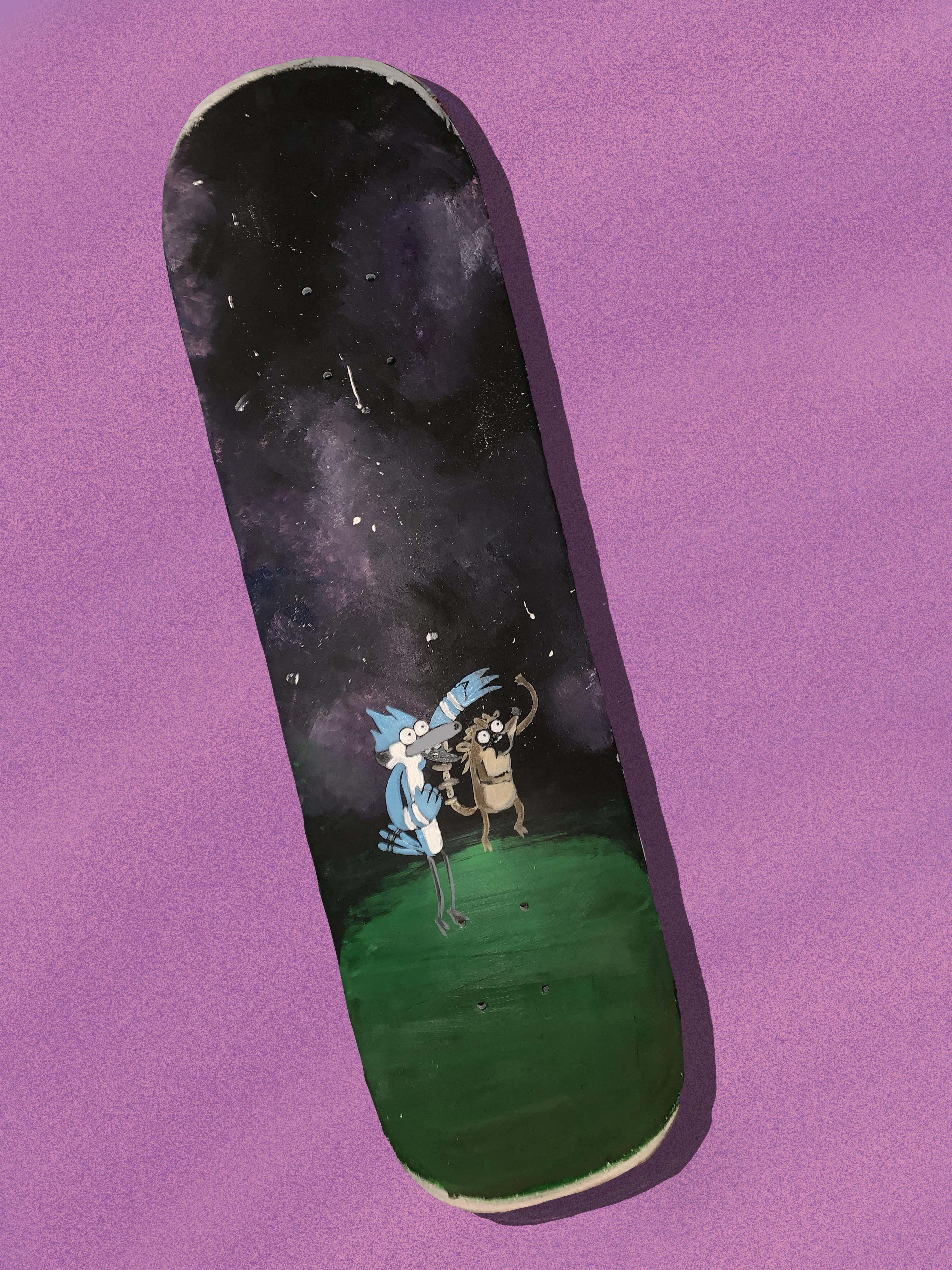 Just Customized this Skate Deck for a friend thought I’d share! So much