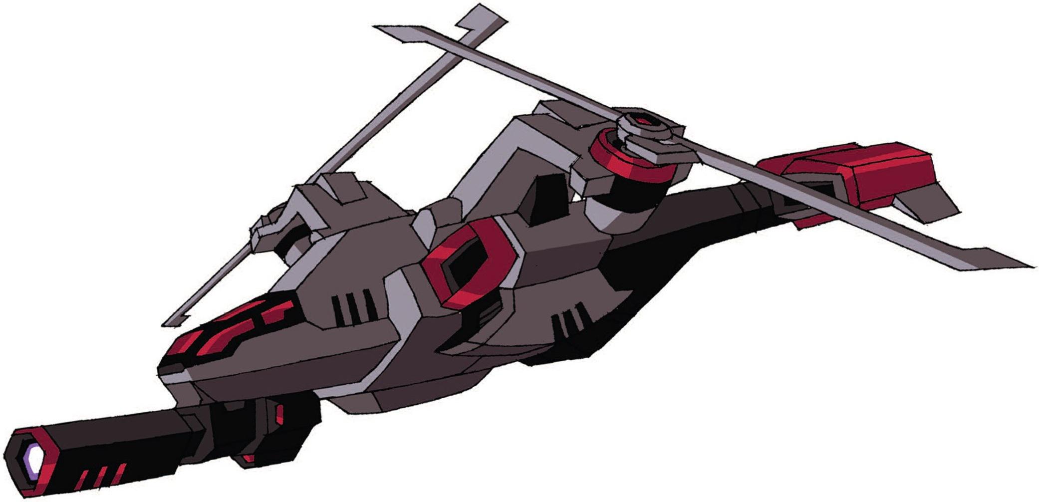 Transformers Animated Megatron Helicopter