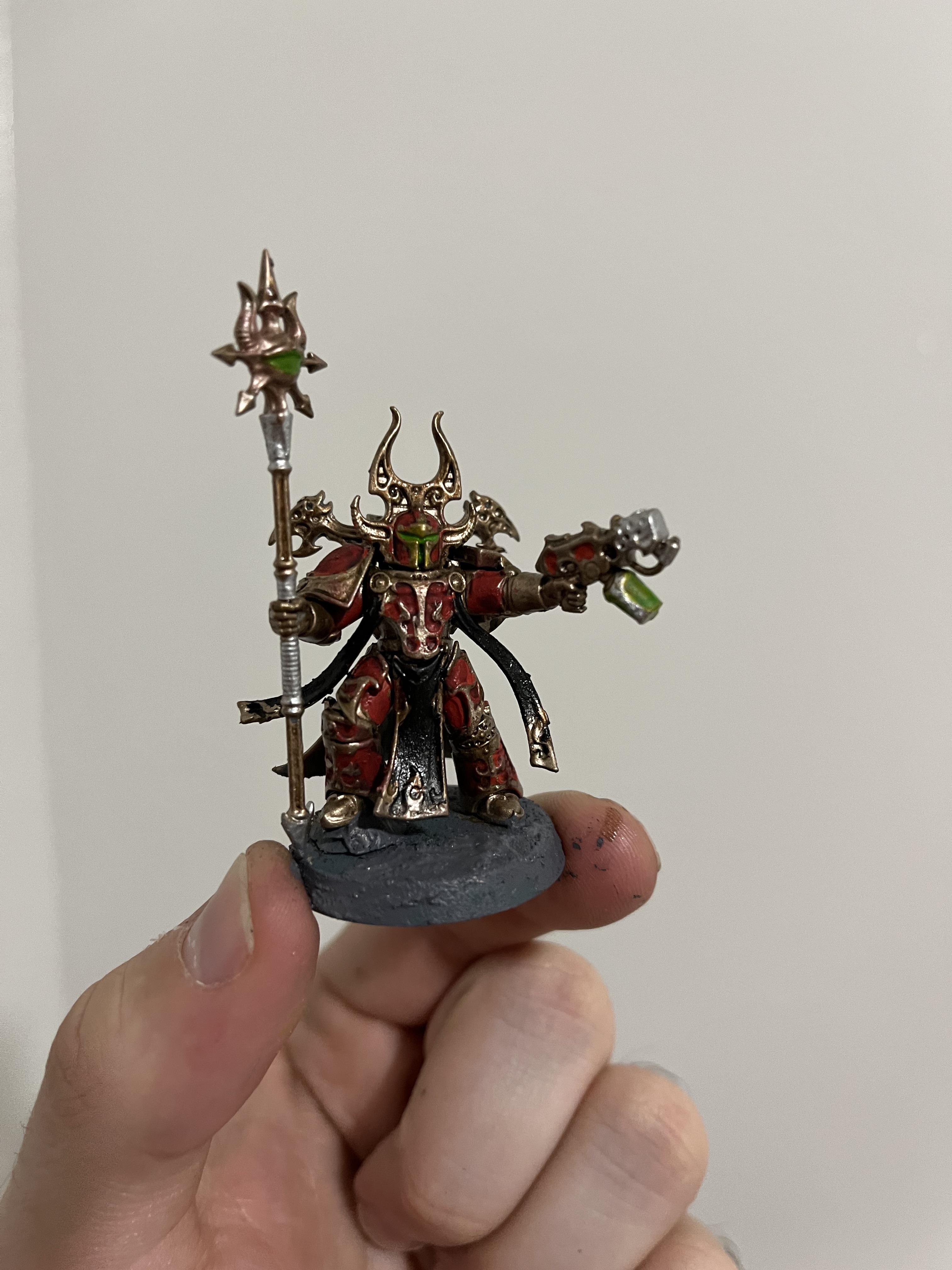 My Aspiring Sorcerer is Finished! r/Warhammer40k
