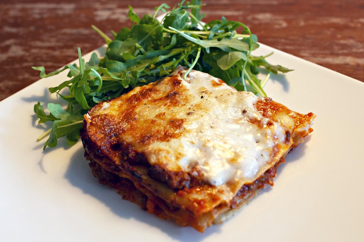 That took a while, but well worth it! Lasagne Bolognese, from the