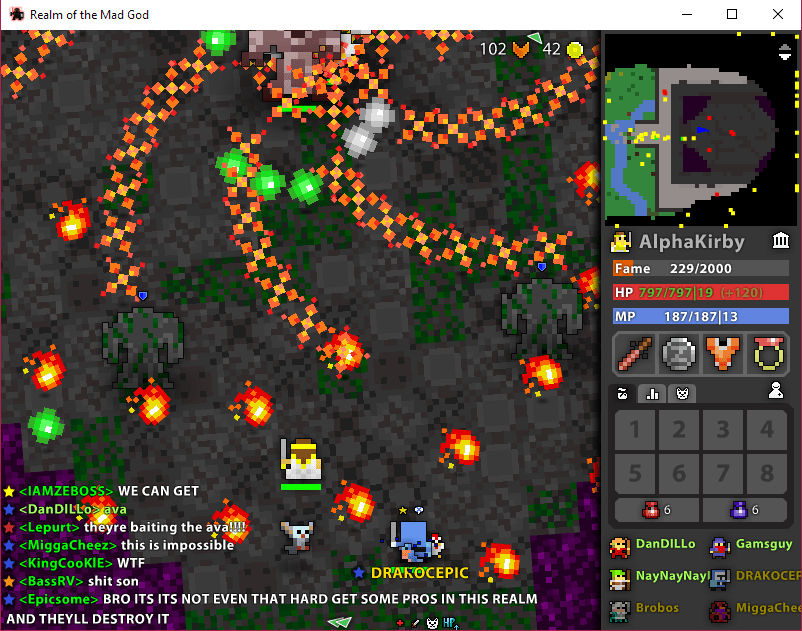 Avatar of the Lost King I need an Adult RotMG