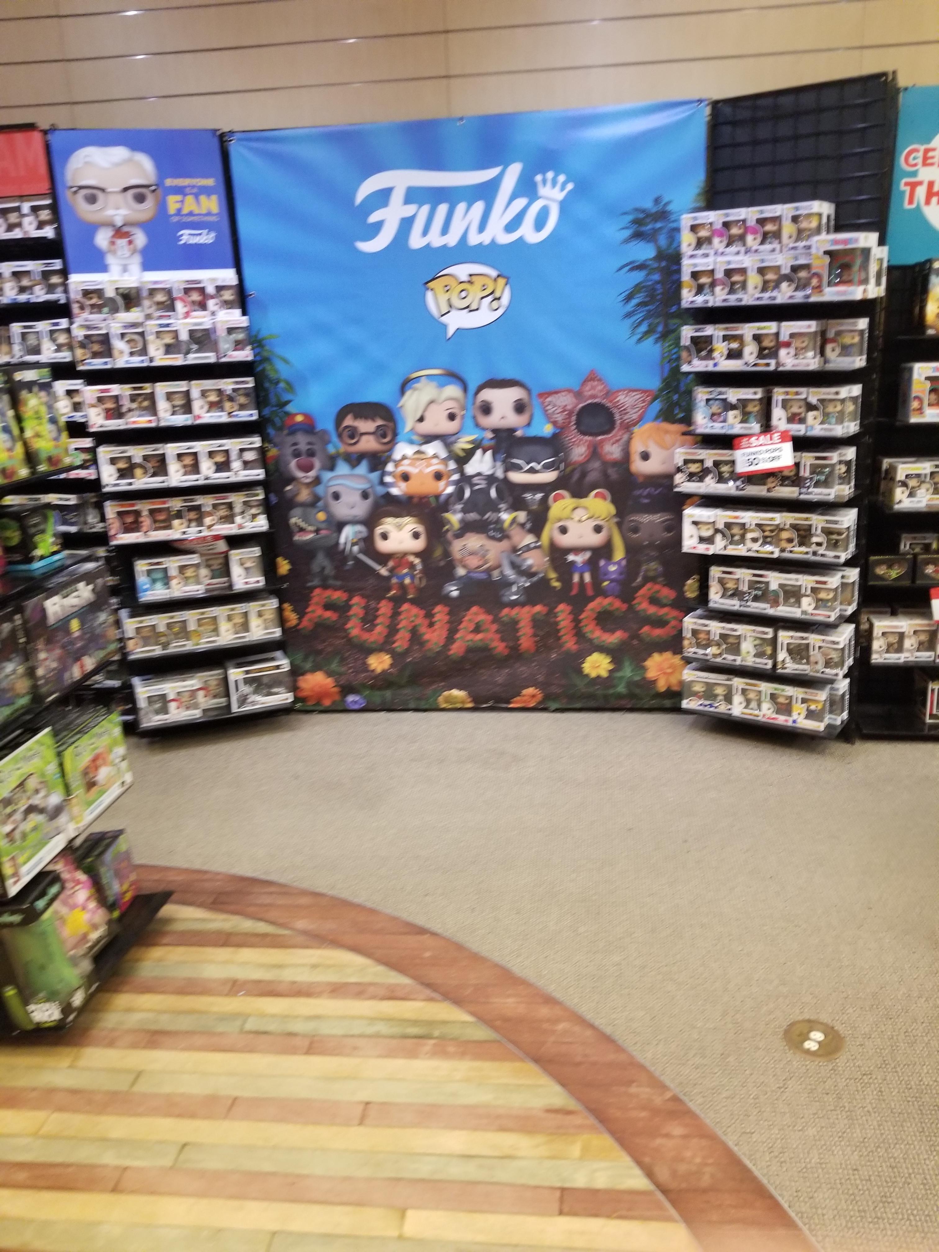 A Funko Pop display in a mall near me. r/beatles