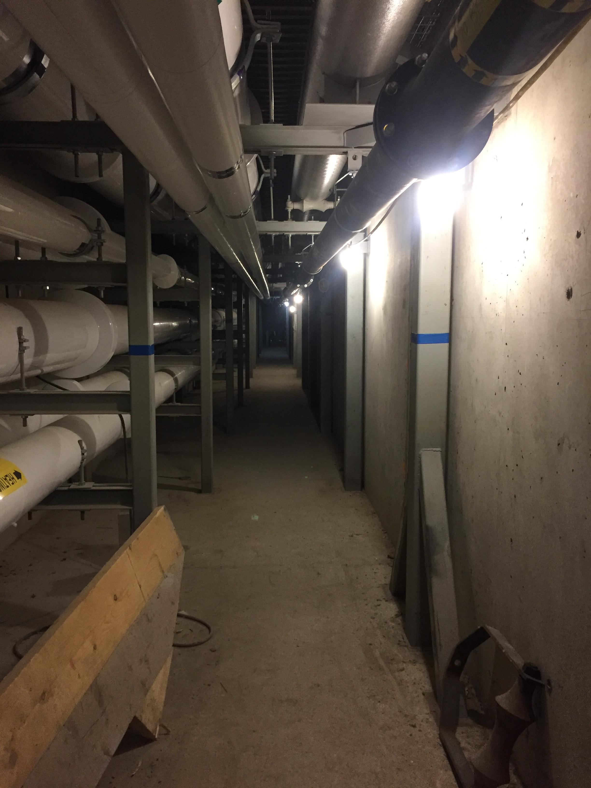 Underground MEP service tunnel r/Construction