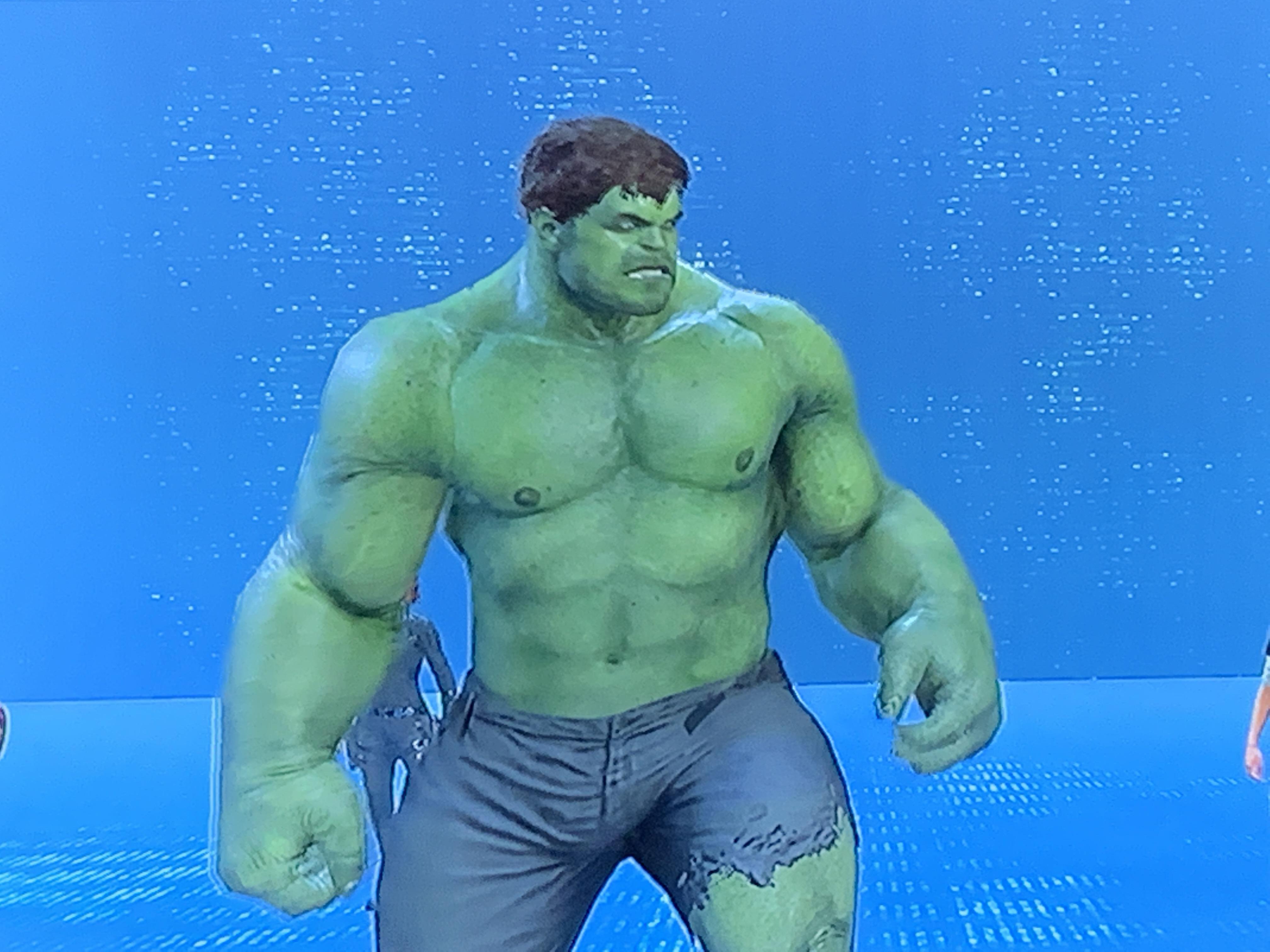 I somehow got the iconic hulk skin using a glitch on accident r/Avengers
