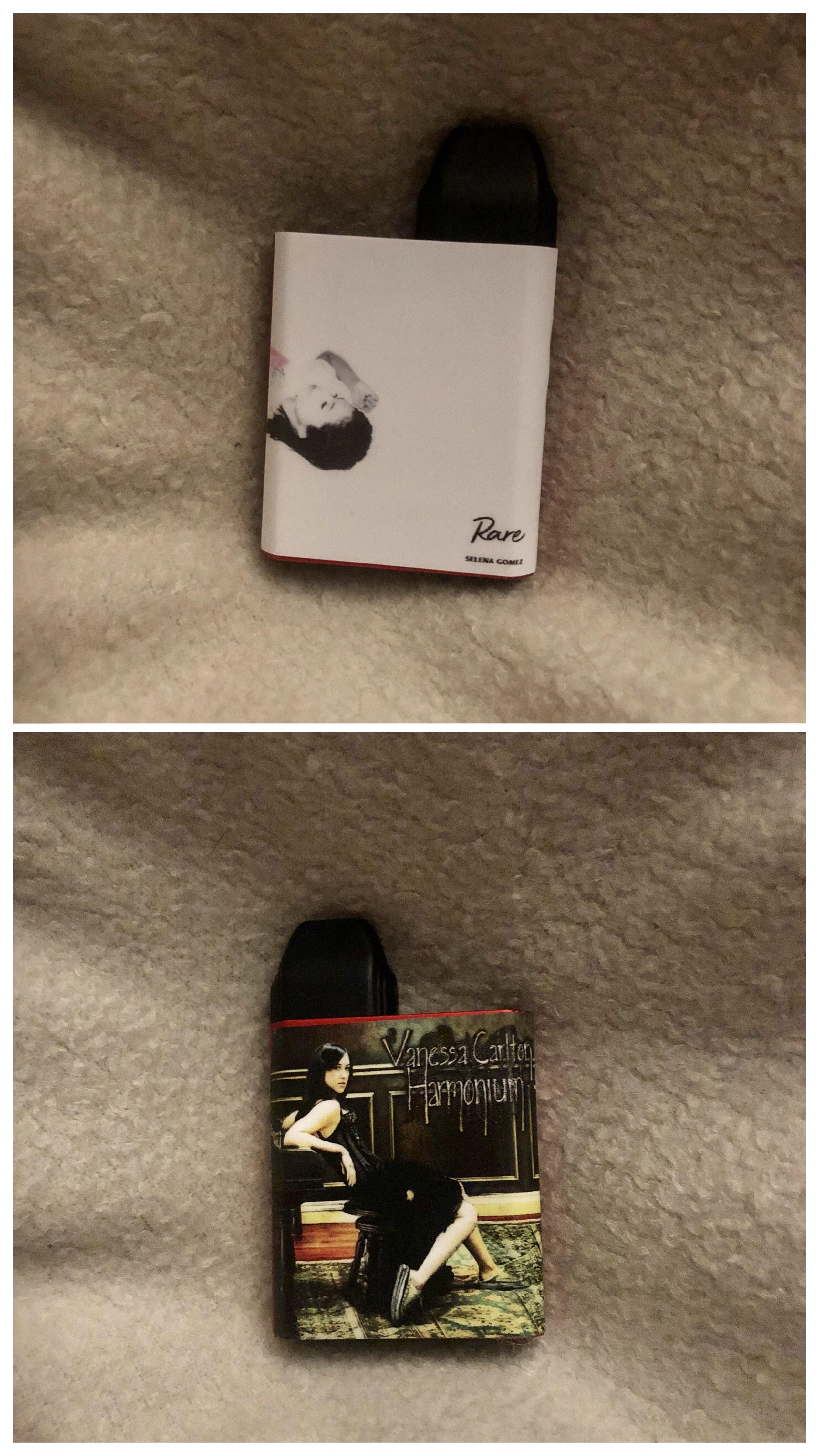 Does anyone else design their vapes? I put my two favorite albums on