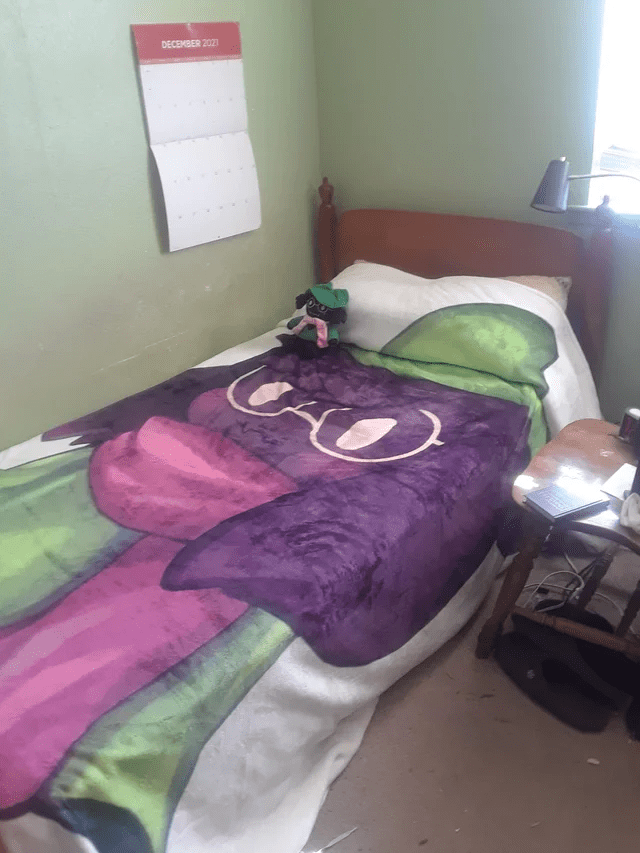 Im going to bed. My bed ralsei