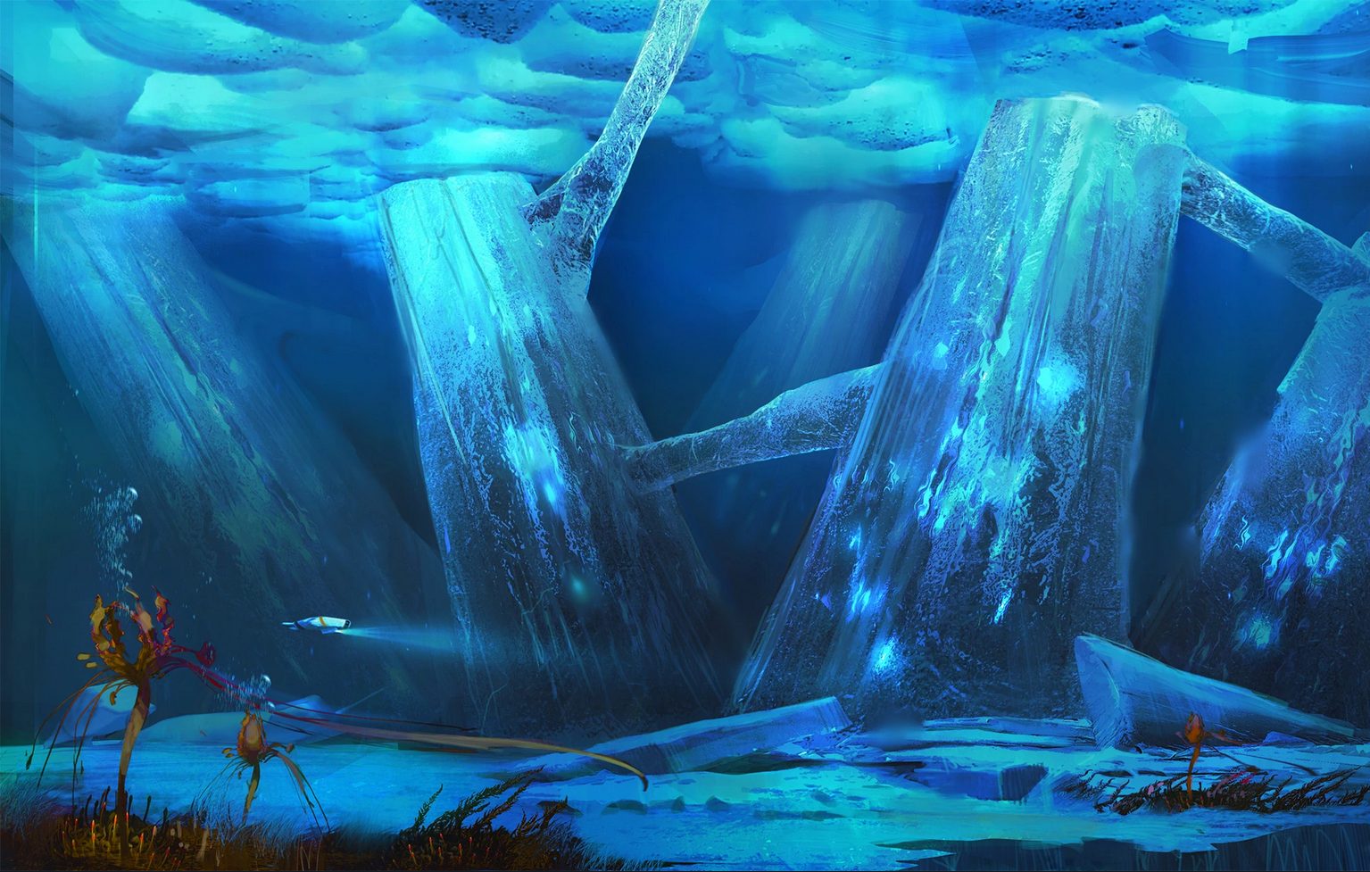 Subnautica below zero biomes nimfabuffalo