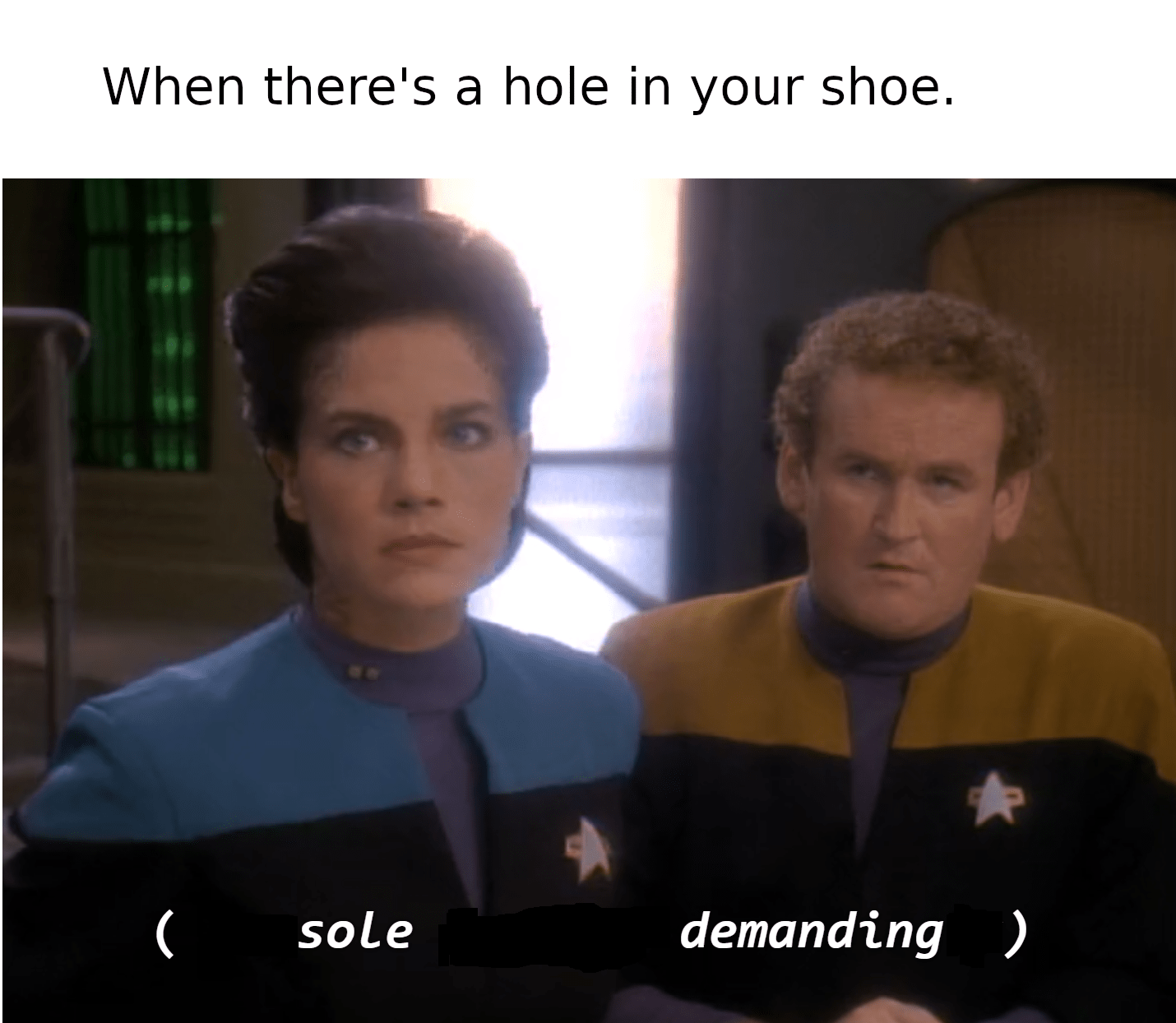 Cheap shoes really do be like that. r/SpeedOfLobsters