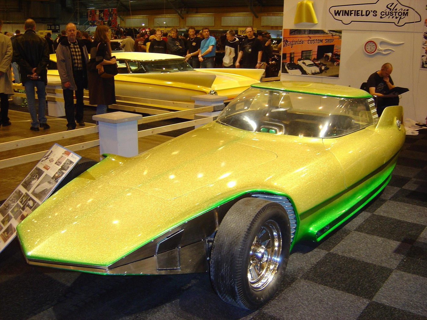 The Reactor, aka the 'Jupiter 8' in Star Trek, 1965 custom build by Gene Winfield, based on a