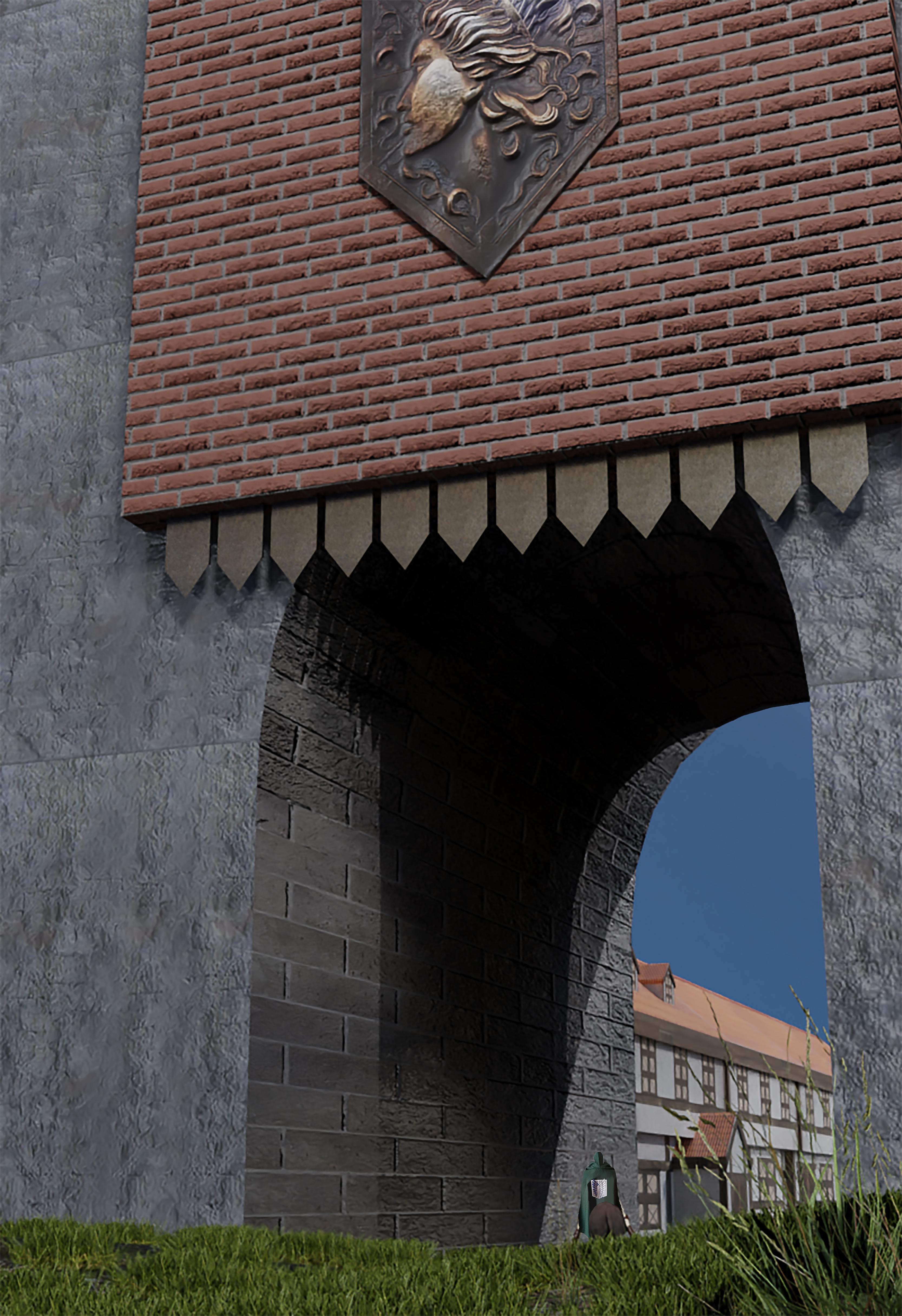 back.. (wall maria gate) r/titanfolk
