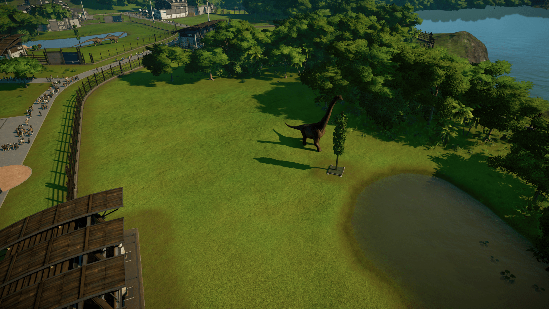 Brachiosaurus with Grassland 2.0 "There's so much room for activities