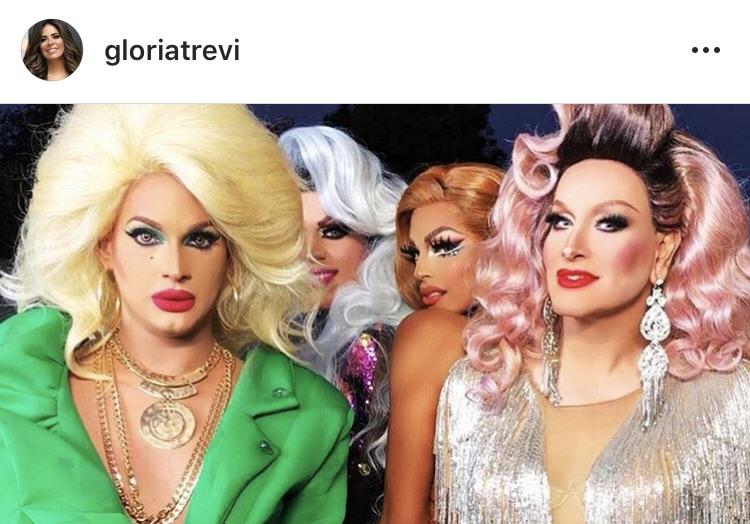 Mexican Pop Star, Gloria Trevi, Shares Music Video Still Featuring