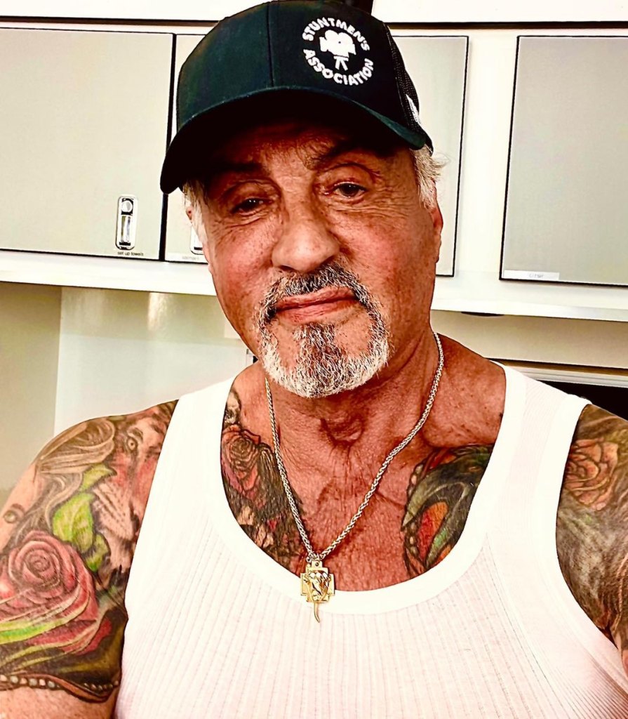 Sylvester Stallone still has wife beater from the 1976 movie Rocky. It