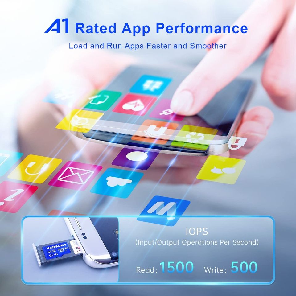 Vansuny External Portable Solid State Drive 500GB, Up to 430MB/s USB 3.