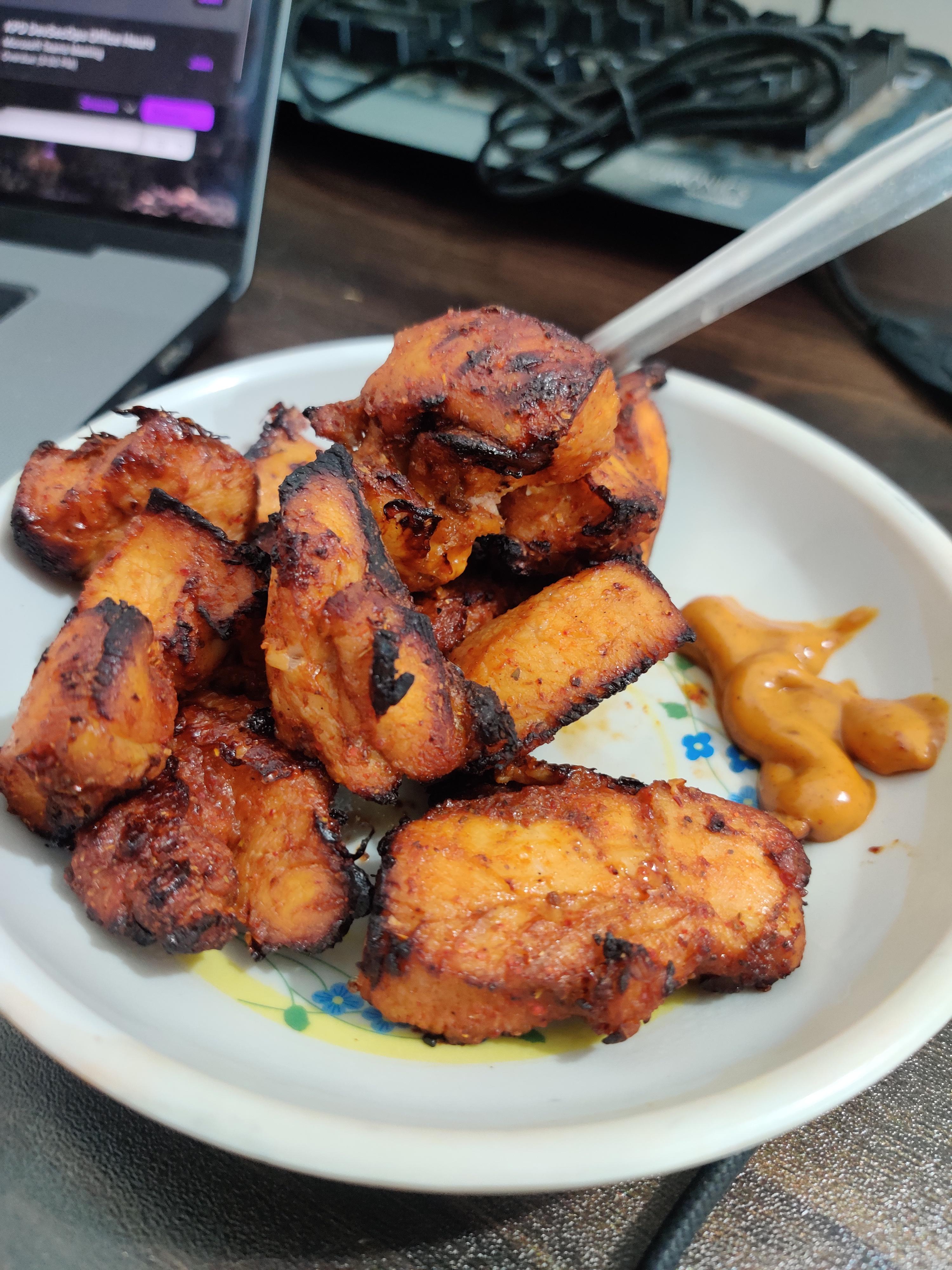 Air fried Chicken breast try 1 r/airfryer