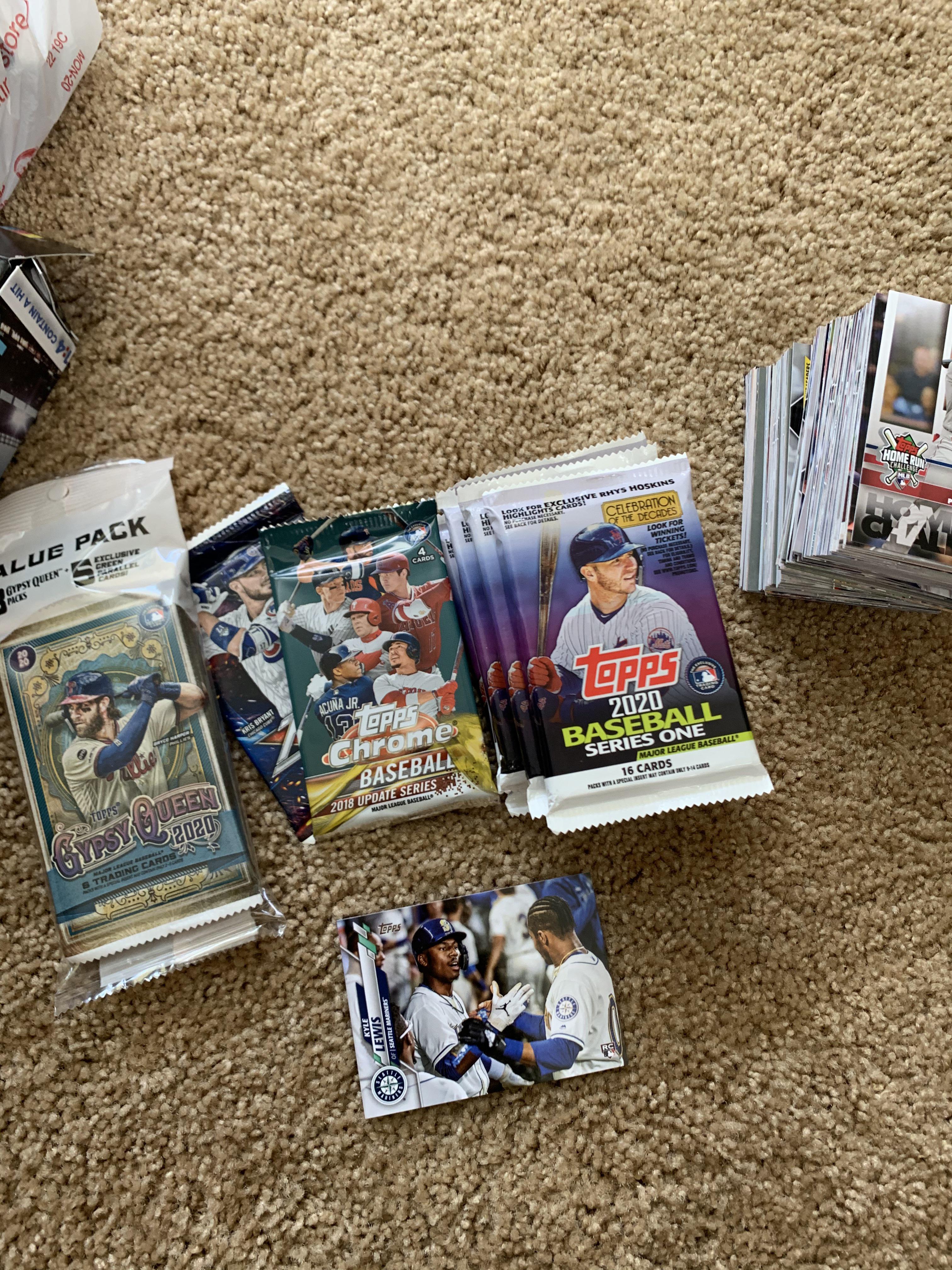 I finally found cards at a Walmart and a Walgreens. Solid hit out of a