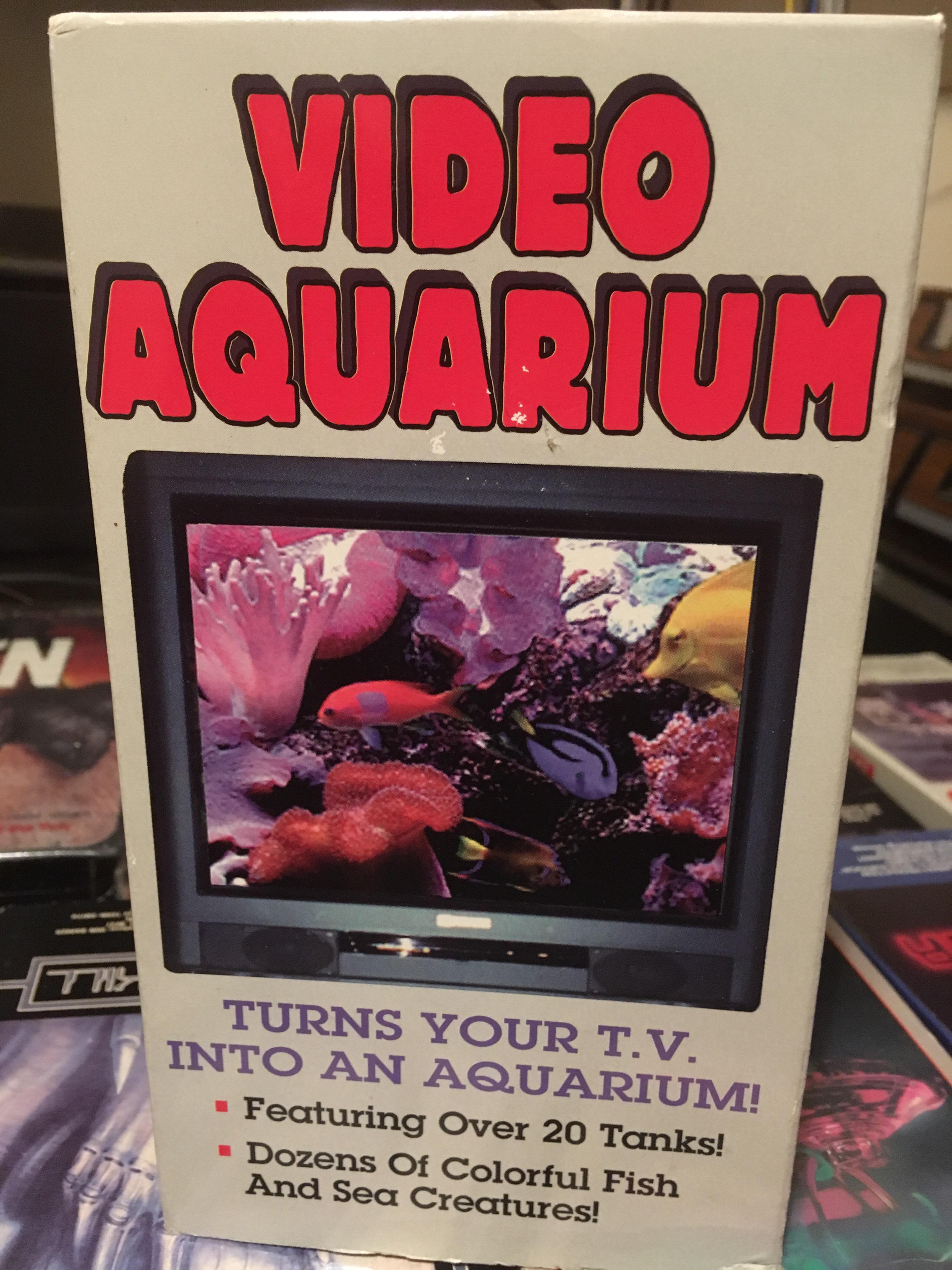 VIDEO AQUARIUM ‘turns your tv into an aquarium!’ r/VHS