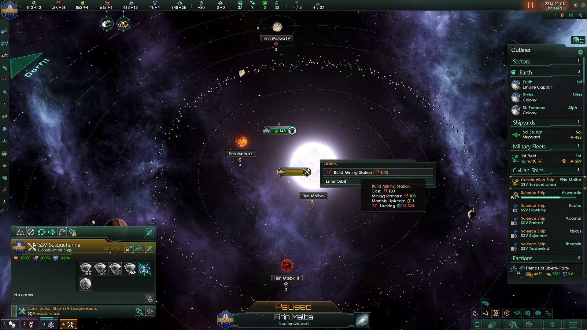 Yet another bug... Why do I lack Physics to build a Mining