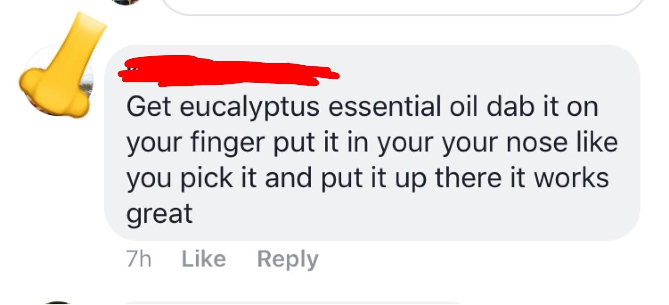 “Put it in your your nose like you pick it” antiMLM