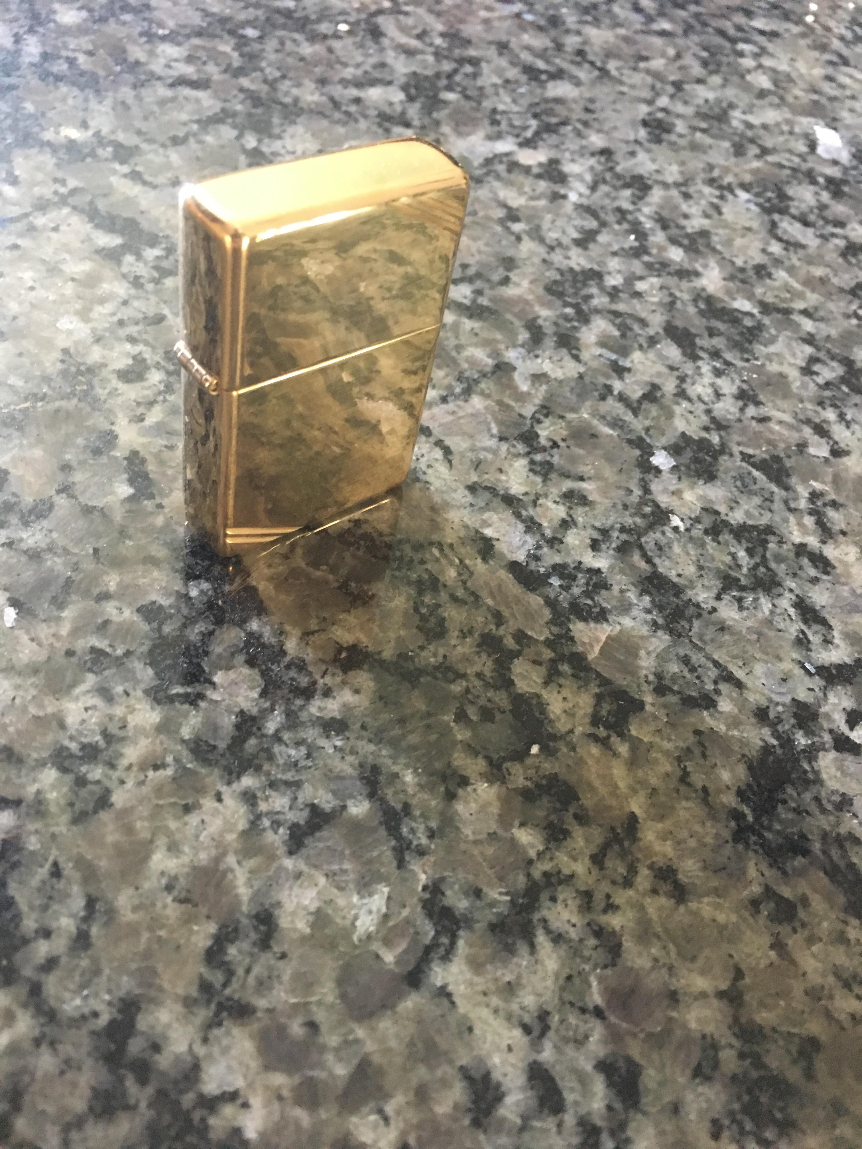 My new vintage brass zippo r/Zippo