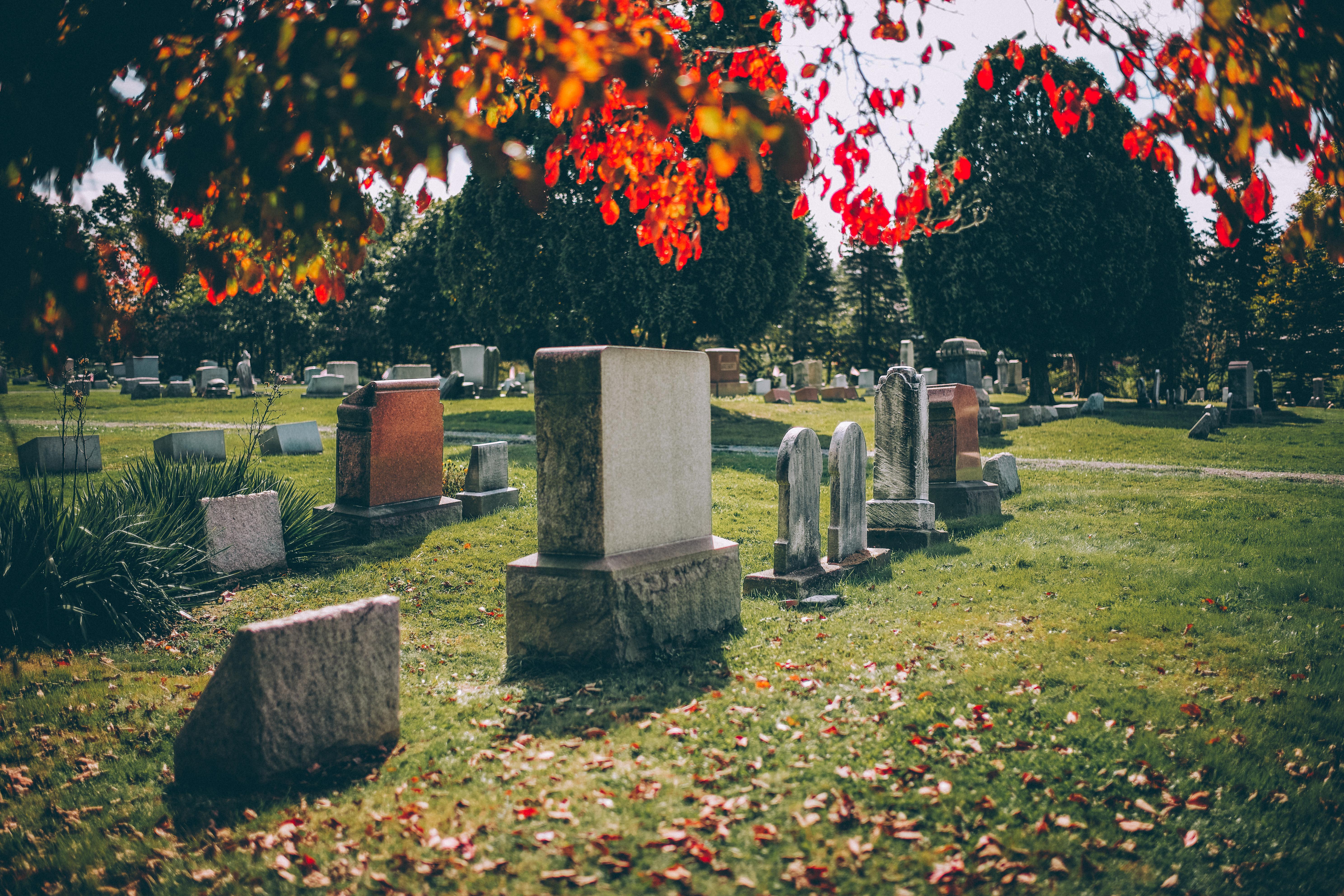 Night of the Living Dead was filmed here in 1968 Evans City Cemetery