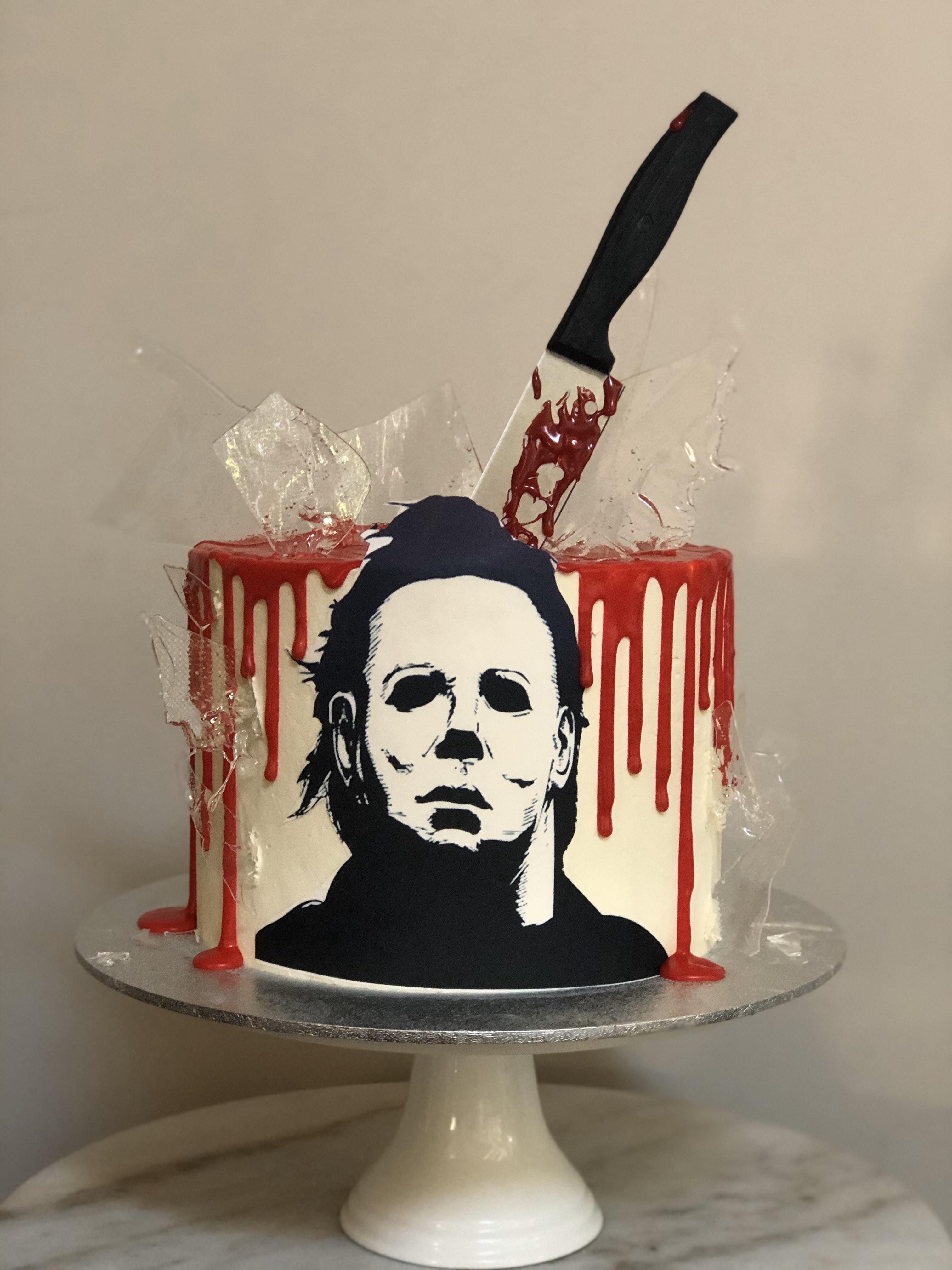Michael Myers Birthday Cake